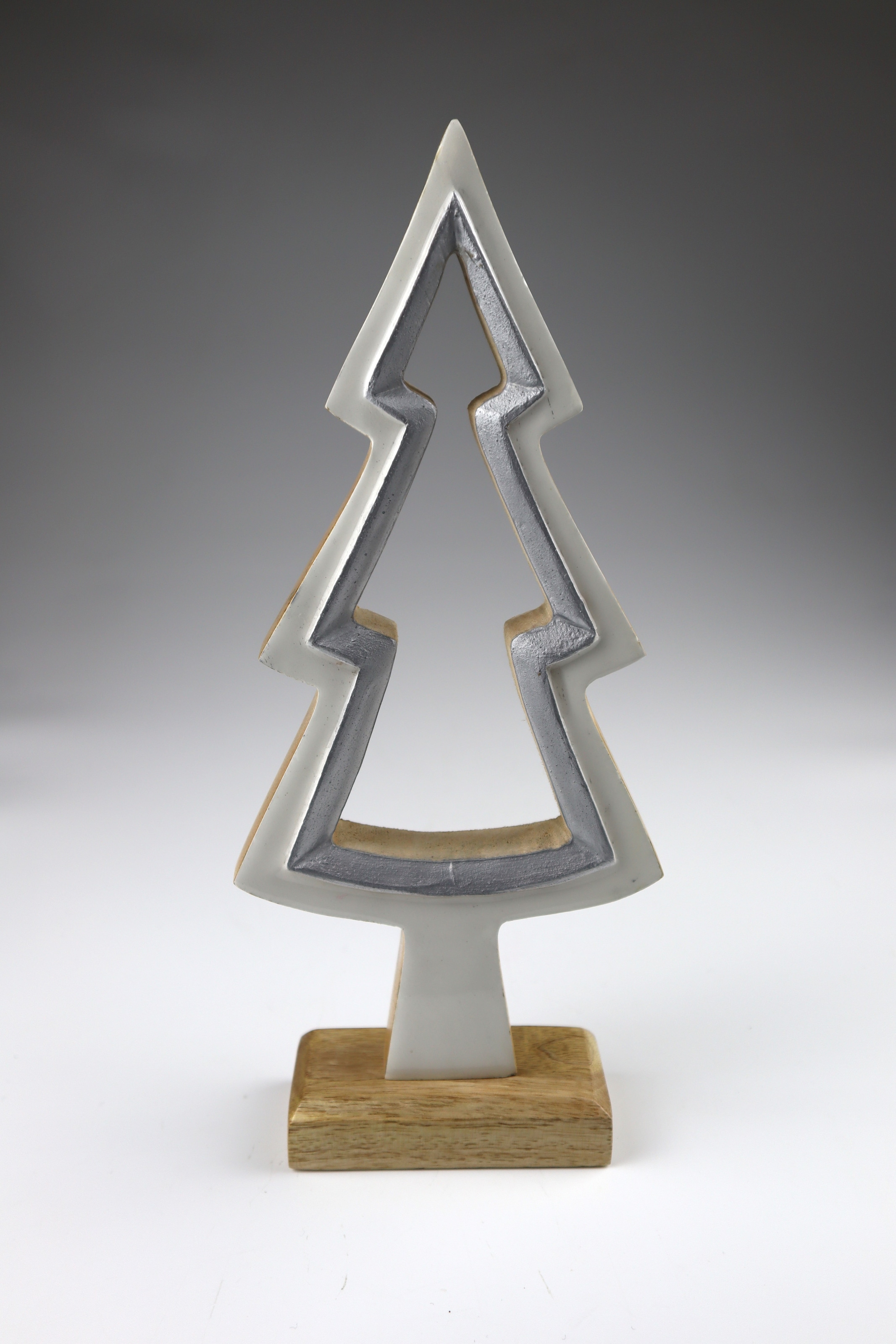 Image of AM Design Dekobaum "Dekofigur aus Holz" 2er Set, BxH: 13x30 cm
