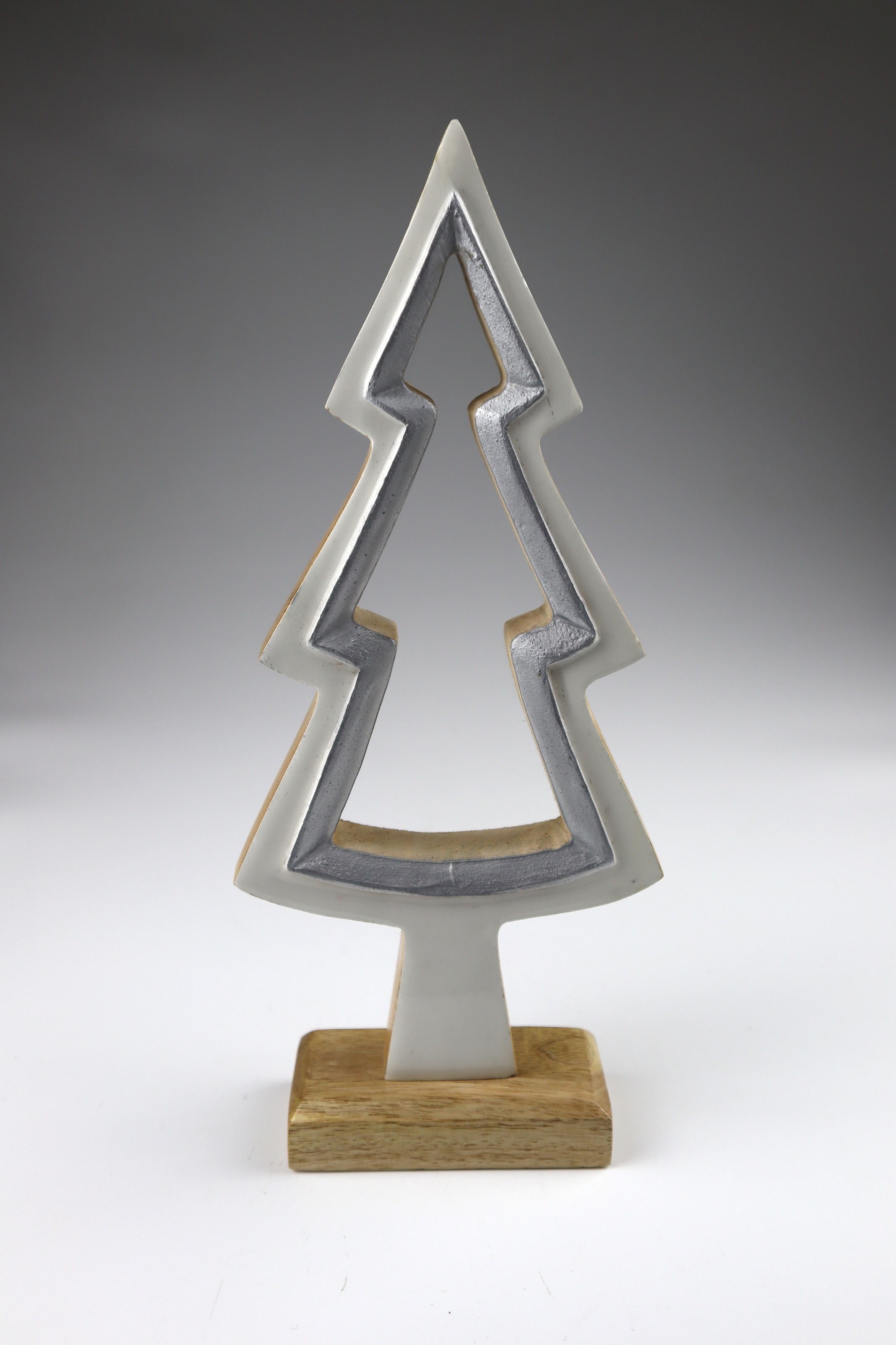 Image of AM Design Dekobaum "Dekofigur aus Holz" 3er Set, BxH: 9x20 cm