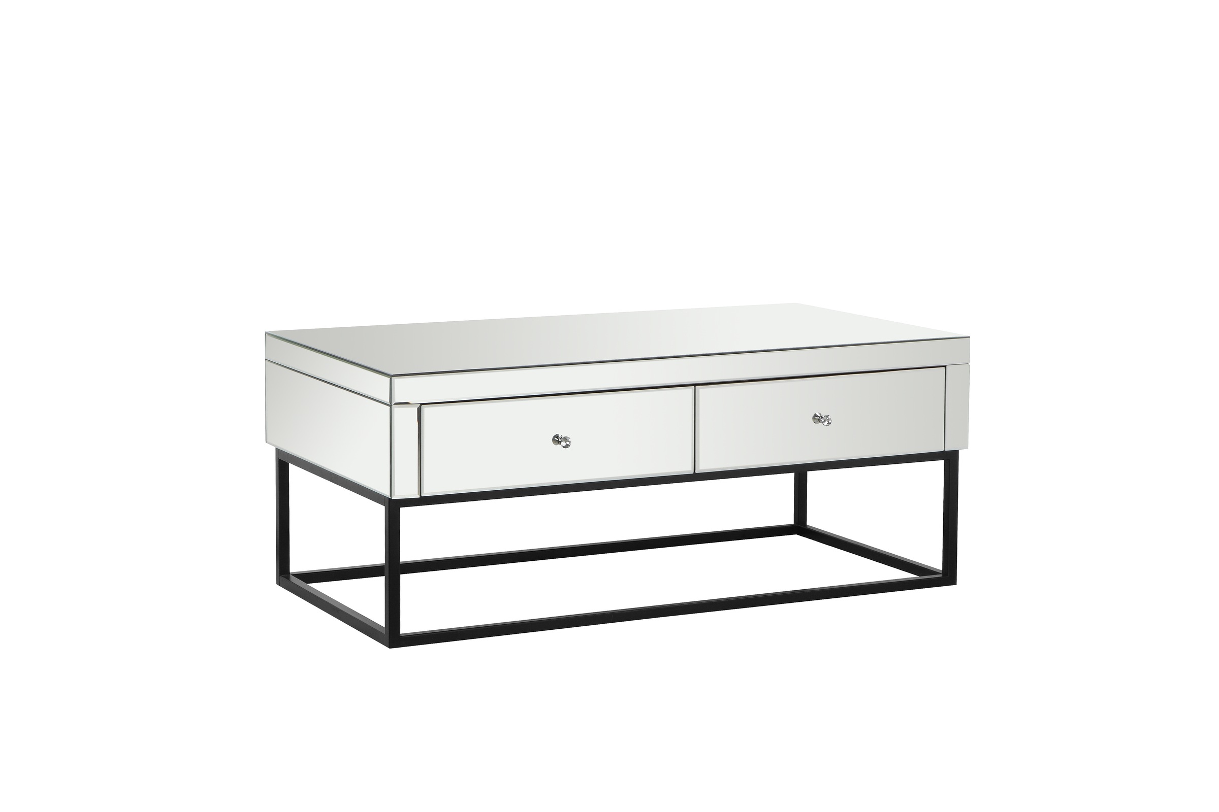 Image of Guido Maria Kretschmer Home&Living Couchtisch »Aren«, Verspiegelt, 2 Schubladen, Breite 110 cm bei Ackermann Versand Schweiz