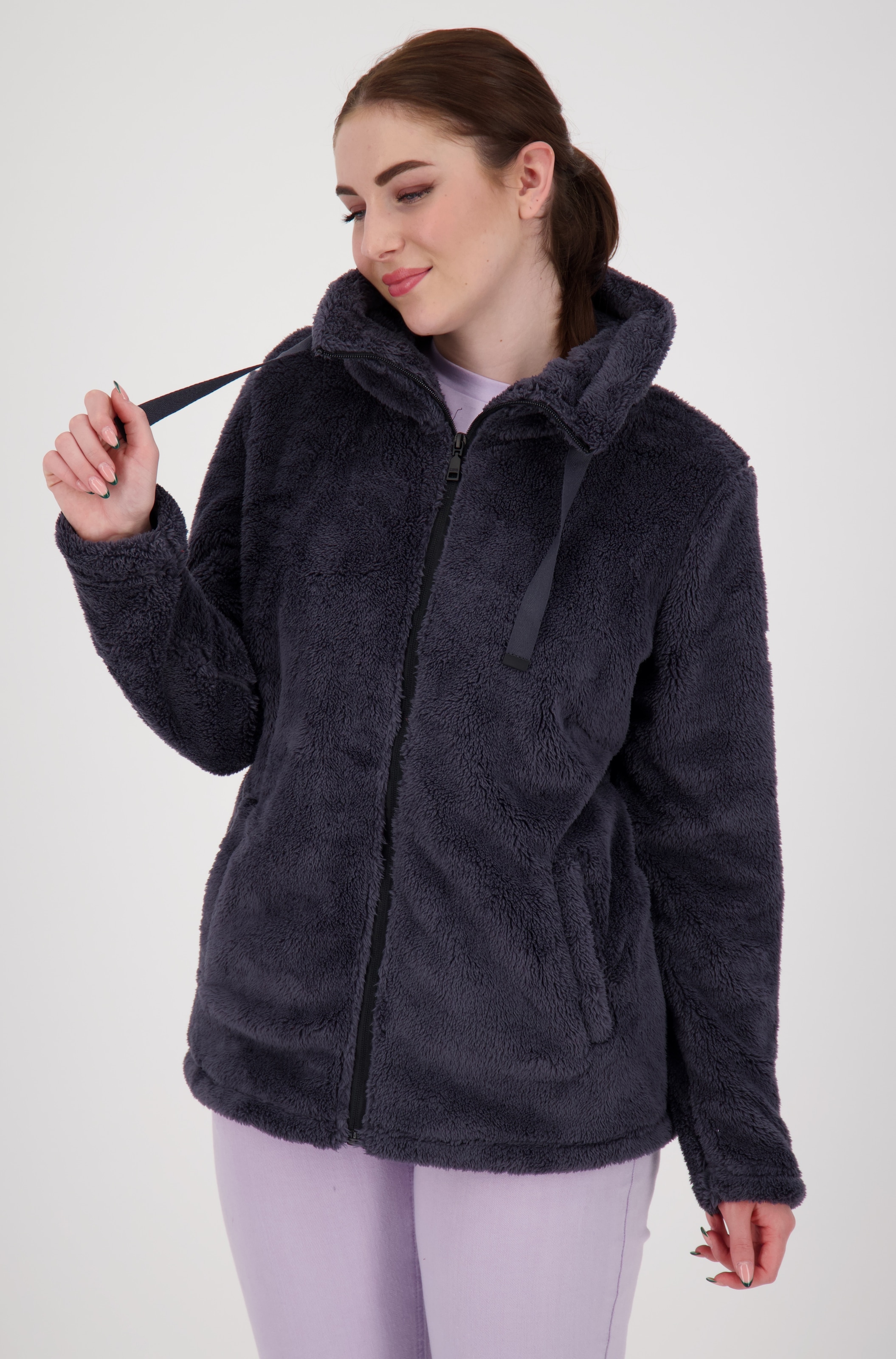 Fleecejacke »CAMBLY X WOMEN«, mit Teddy-Fleece, auch in Grossen Grössen erhältlich