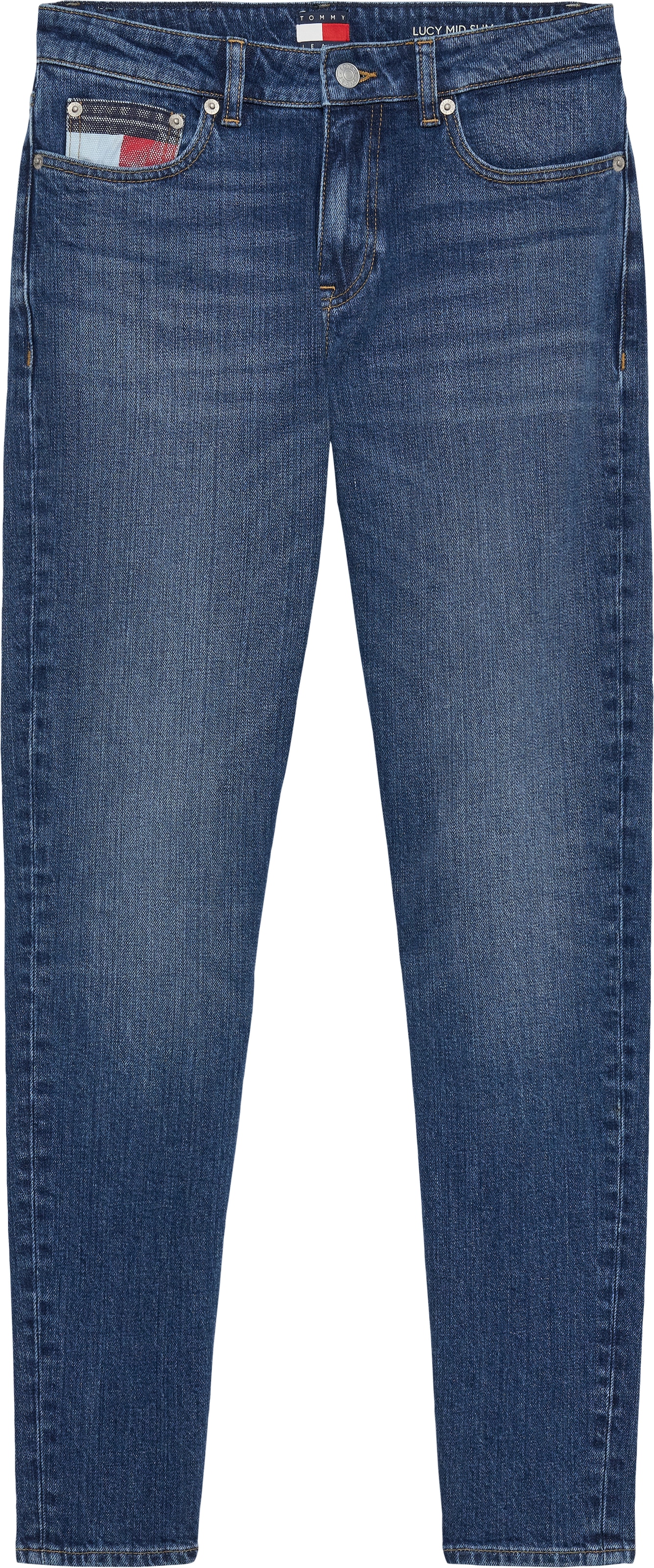 Image of Tommy Jeans Slim-fit-Jeans "LUCY MR SLIM RWB EI5159"