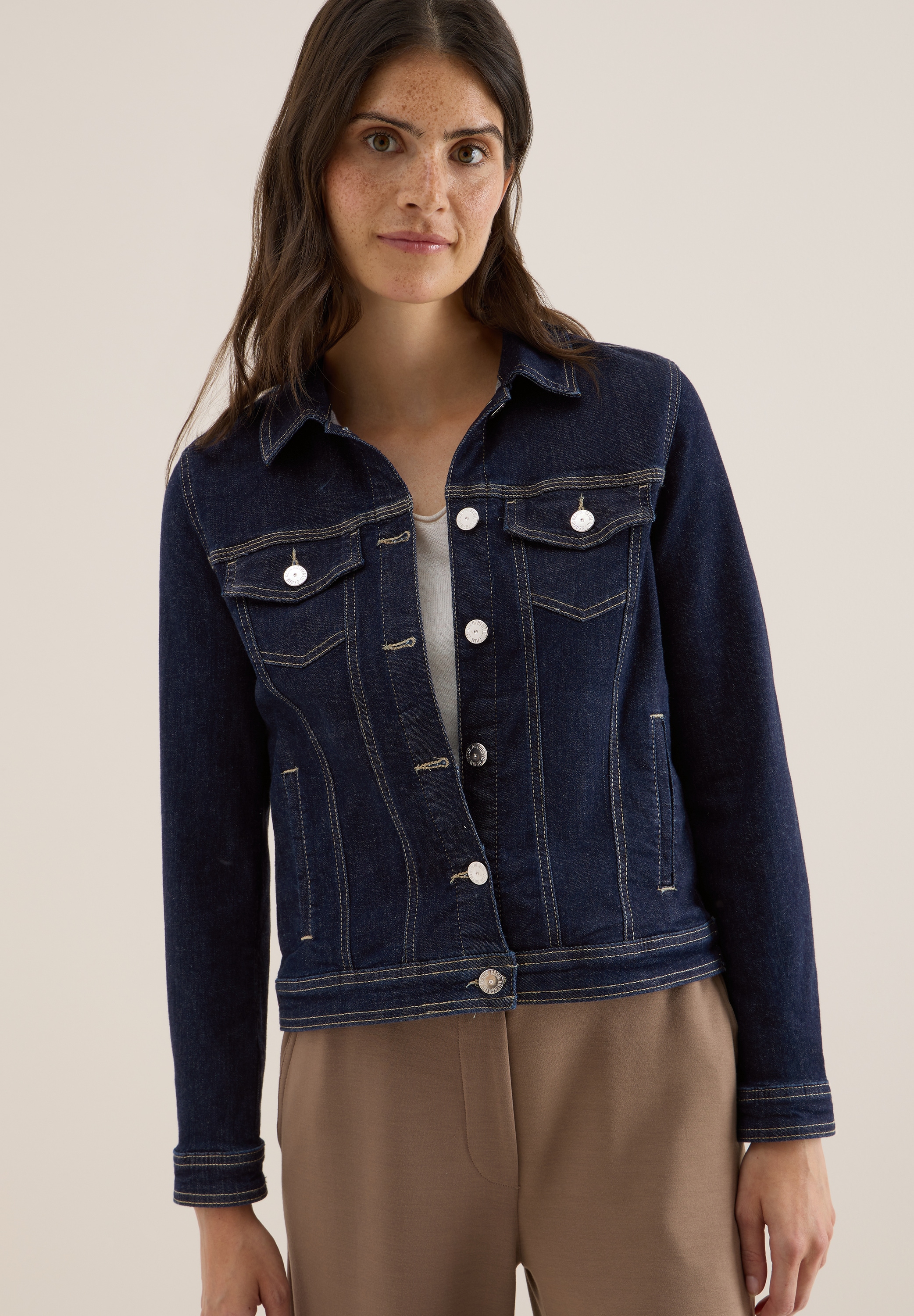 Cecil Jeansjacke, mit Taschen