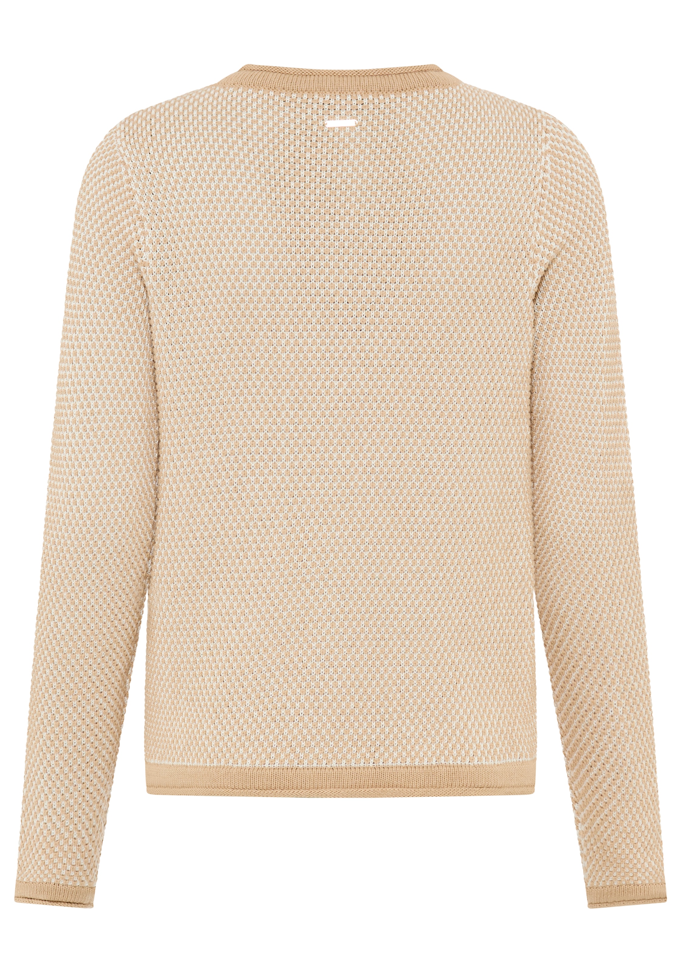 Laura Scott Strickjacke leichter Übergangsstrick mit moderner Struktur und Knopfleiste