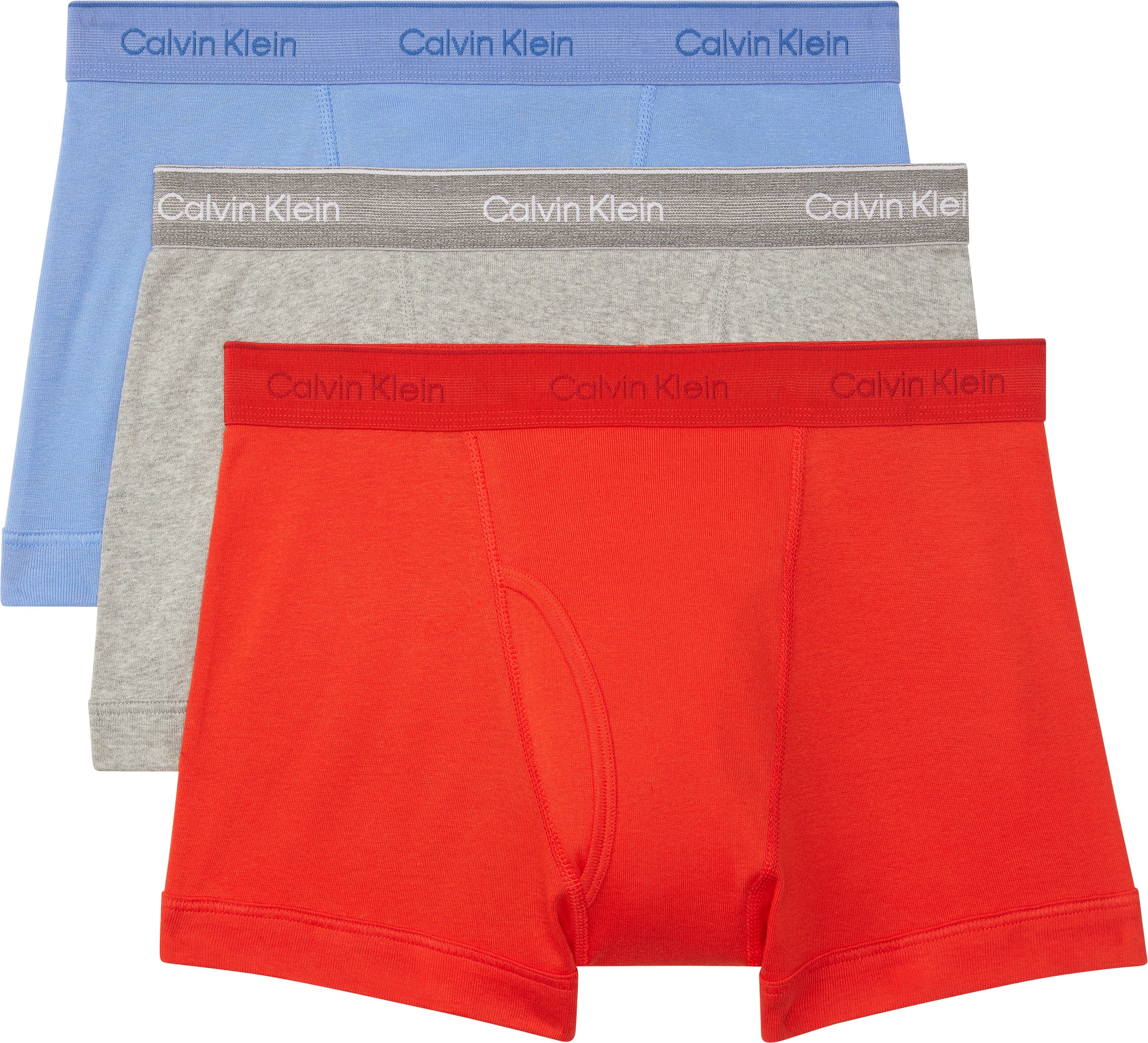 Calvin Klein Underwear Trunk »TRUNK 3PK«, (Packung, 3er-Pack), mit Logo-Elastikbund