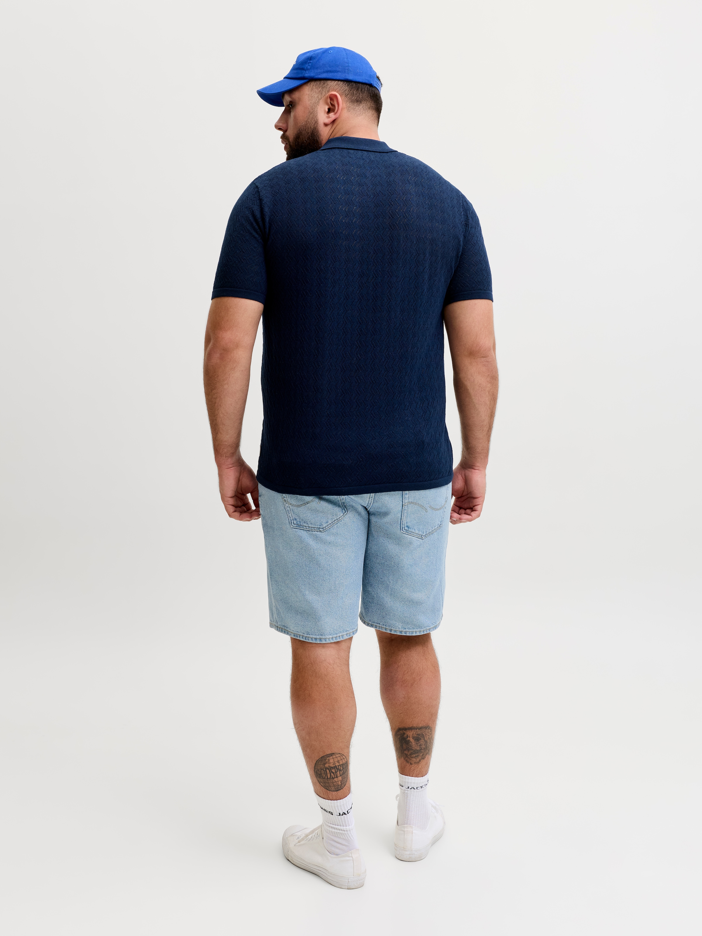 Jack & Jones PlusSize Bermuda en jean »JJITONY JJORIGINAL SHORT« Design cinq poches, coupe décontractée