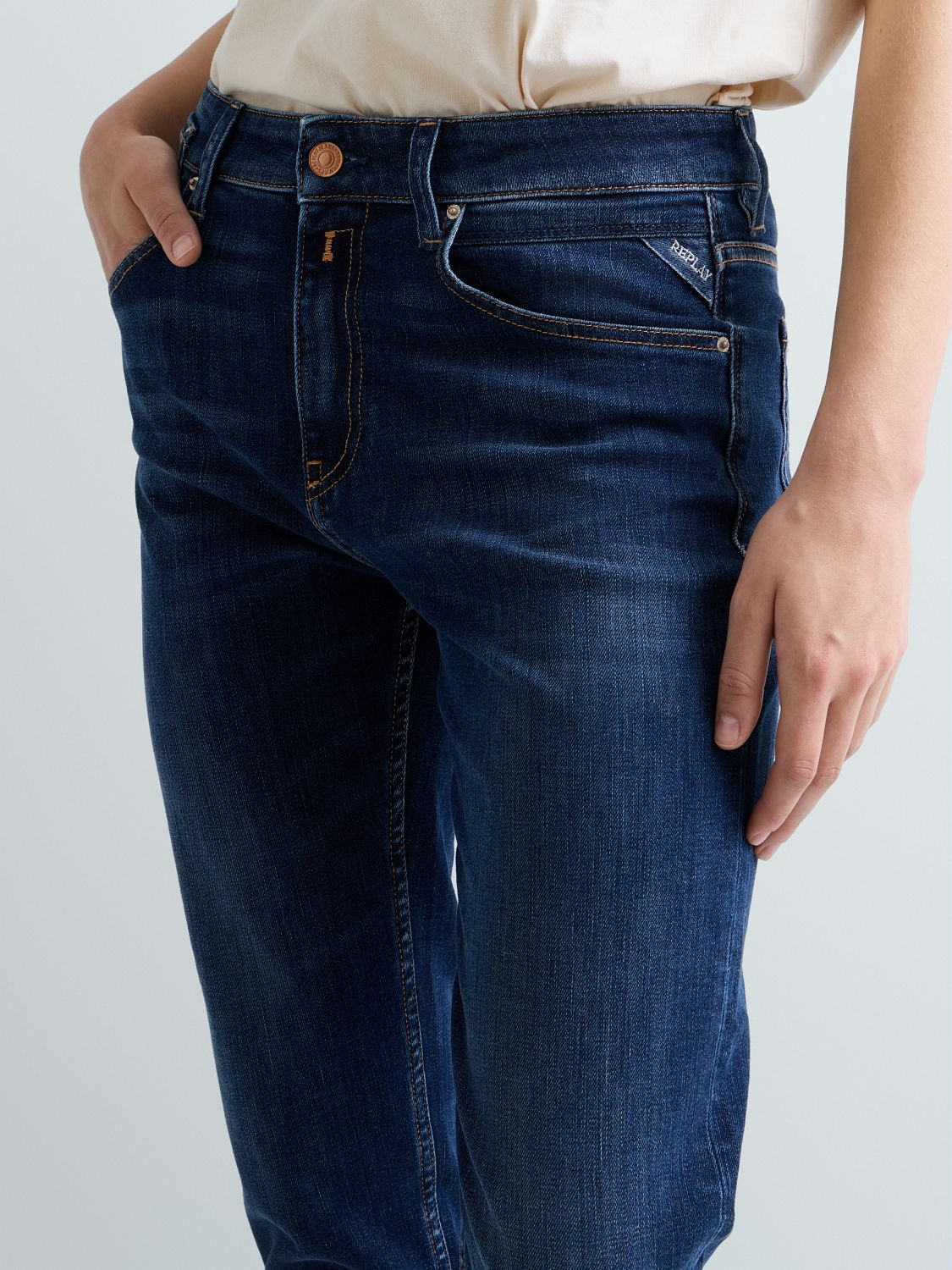 Replay Jeans slim »MARTY« avec léger effet délavé