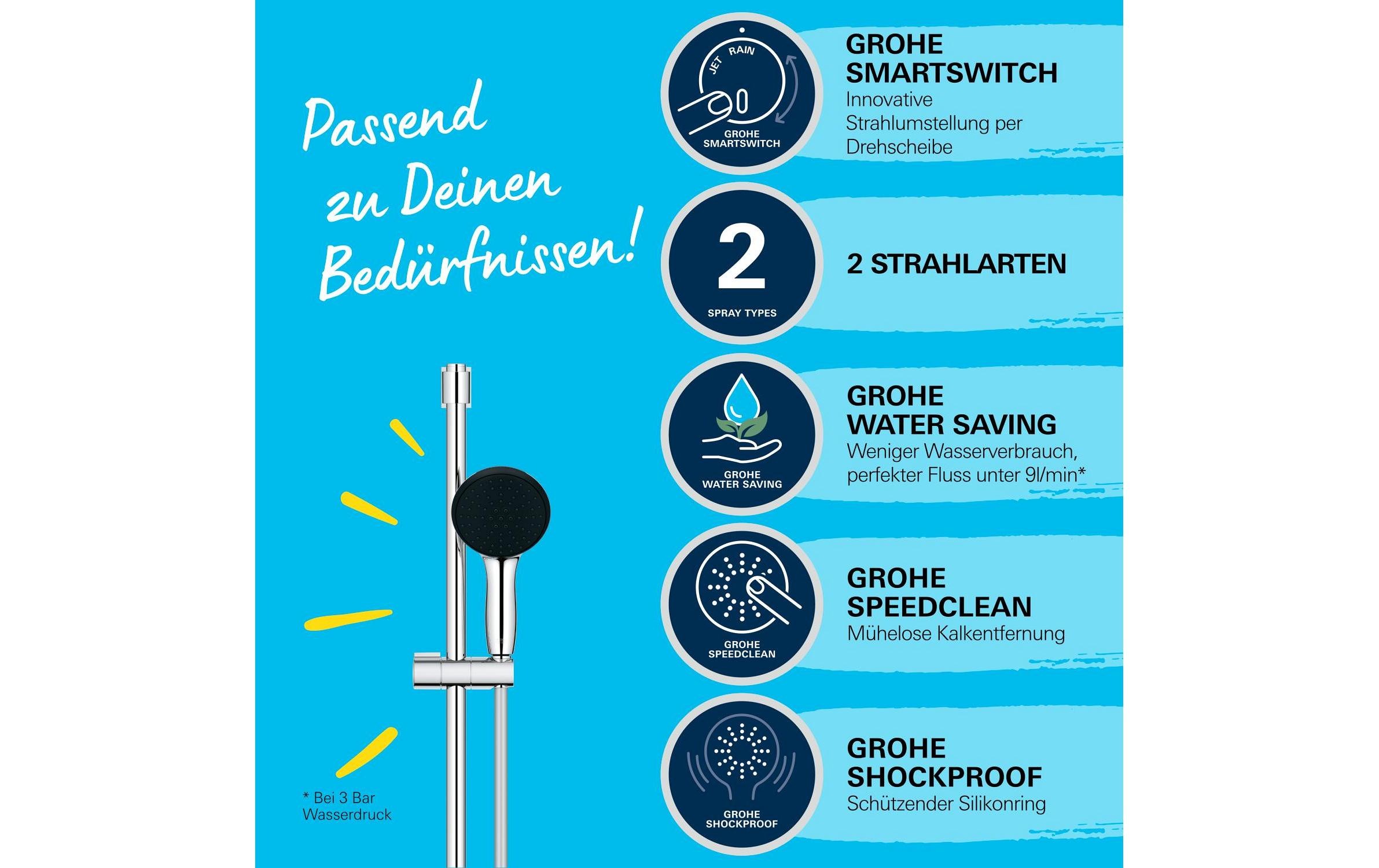 Grohe Duschsystem »Vitalio Start 110«