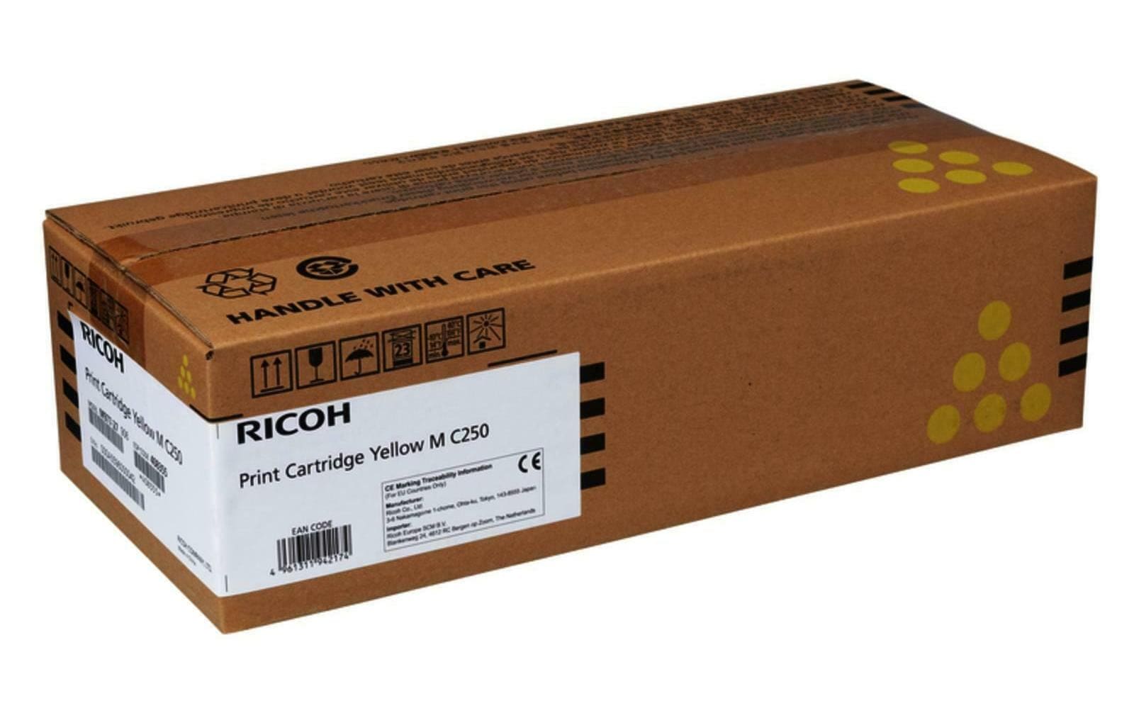 Ricoh Tonerpatrone »408355 Yellow«, (1 St.)