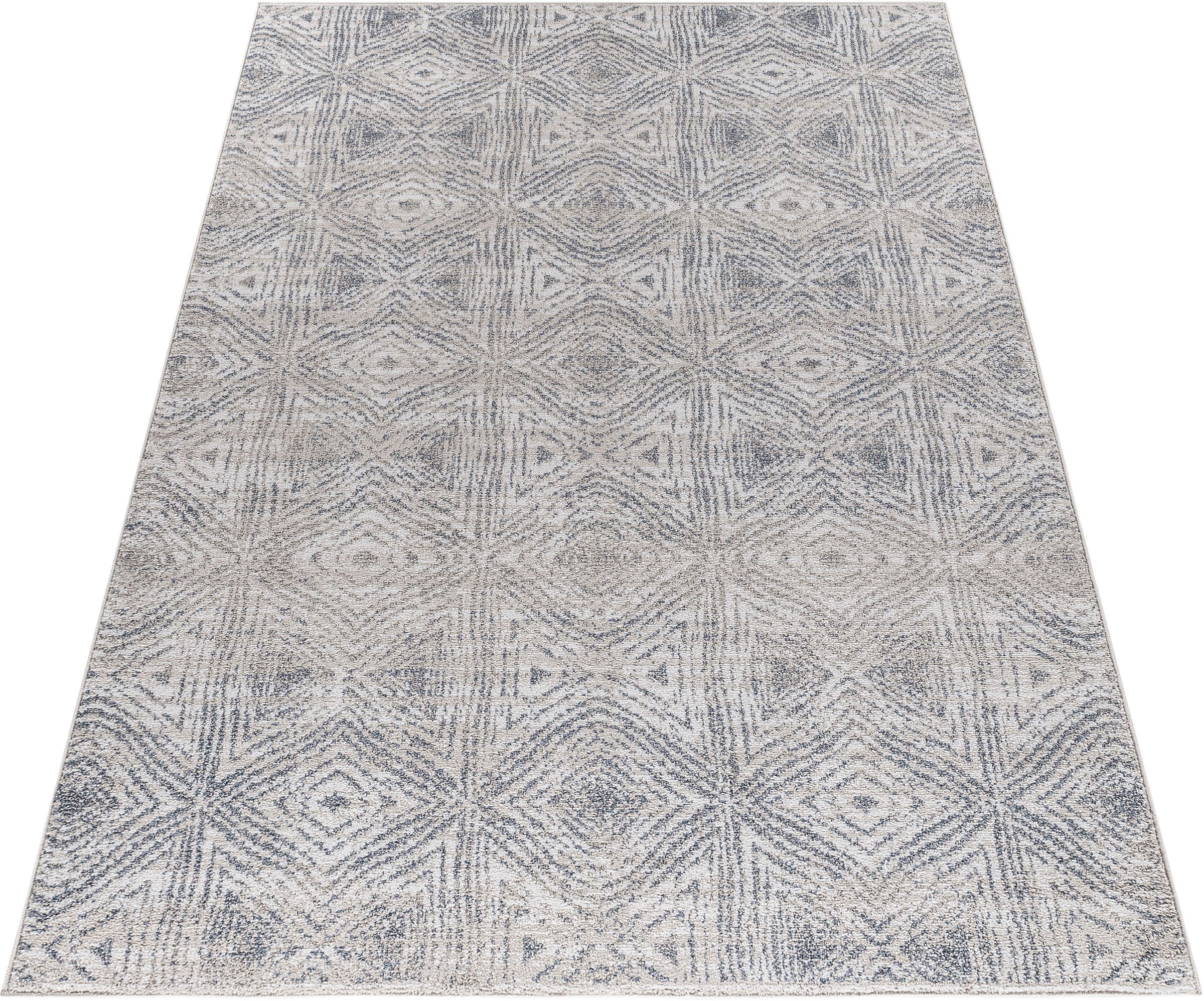 Image of Timbers Teppich »Camano«, rechteckig, 11 mm Höhe, Vintage, Kurzflorteppich, Kurzflor, Weich, Pflegeleicht, Elegant, Wohnzimmer, Schlafzimmer, Esszimmer bei Ackermann Versand Schweiz