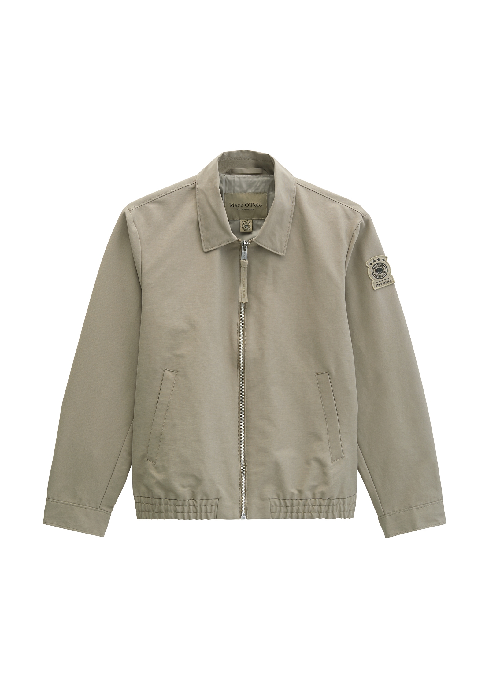 Marc O'Polo Canvasjacke »DFB Travel Collection« aus wasserabweisendem Bio-Baumwoll-Canvas