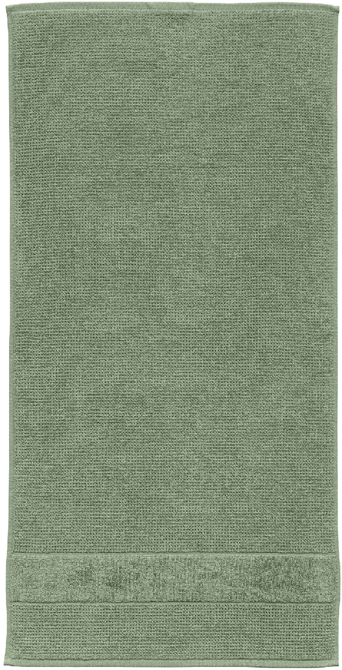 Schiesser Handtücher »Turin aus 100% Baumwolle in dezenter Reiskornoptik«, (Set, 4 St., 4er Set Handtücher 50 x 100 cm), MADE IN GREEN by OEKO-TEX®