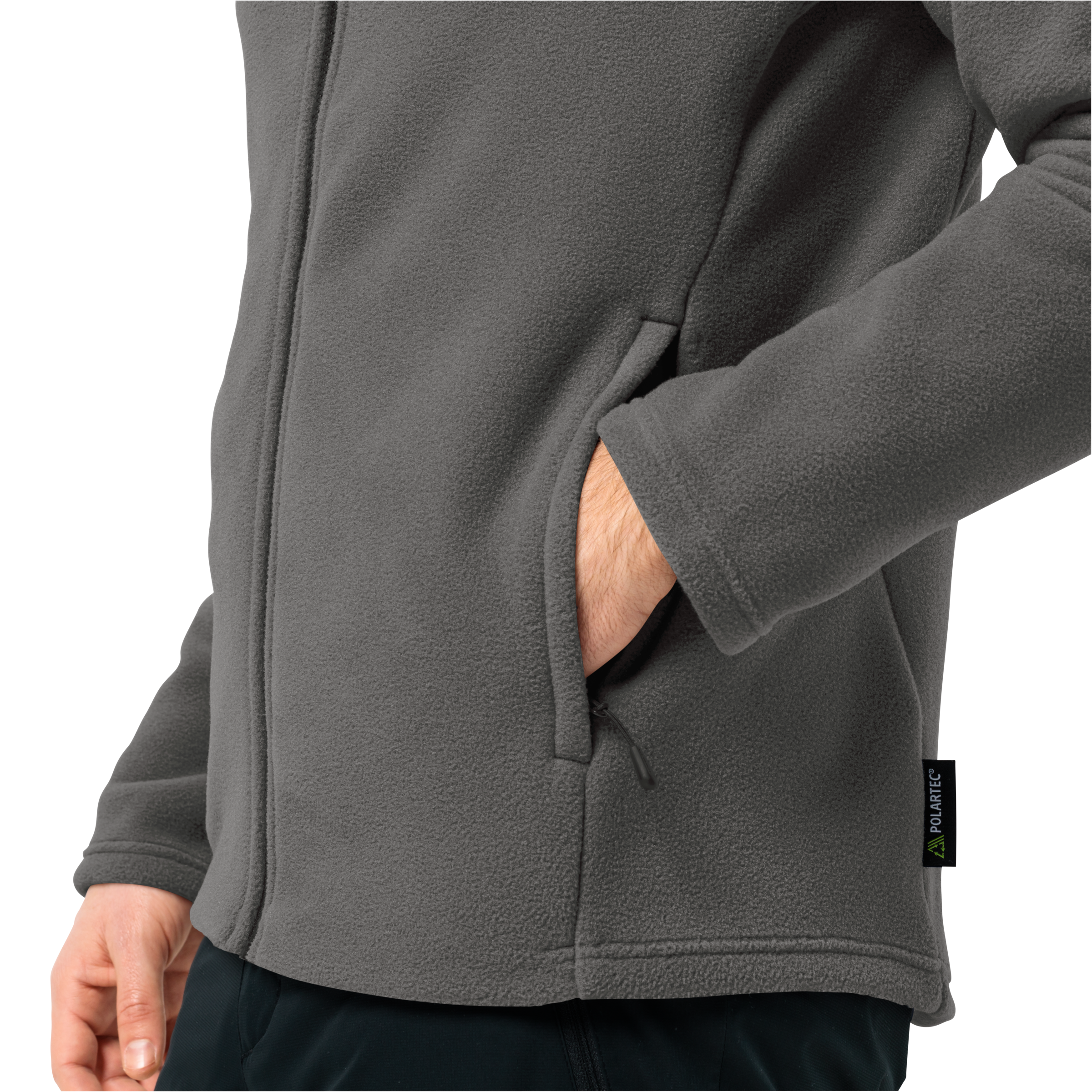 Jack Wolfskin Veste polaire »WINTERSTEIN FZ M« wärmend aus POLARTEC 200, teilweise recycelt, Übergangsjacke