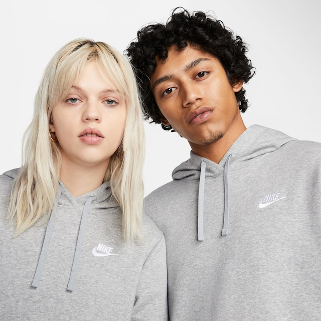 Finde Nike Sportswear Kapuzensweatshirt »CLUB FLEECE WOMEN'S PULLOVER  HOODIE« auf