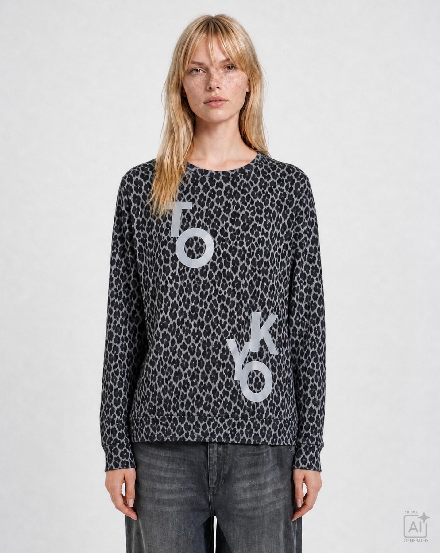 Smith & Soul Sweat-shirt , Avec imprimé intégral, oversize
