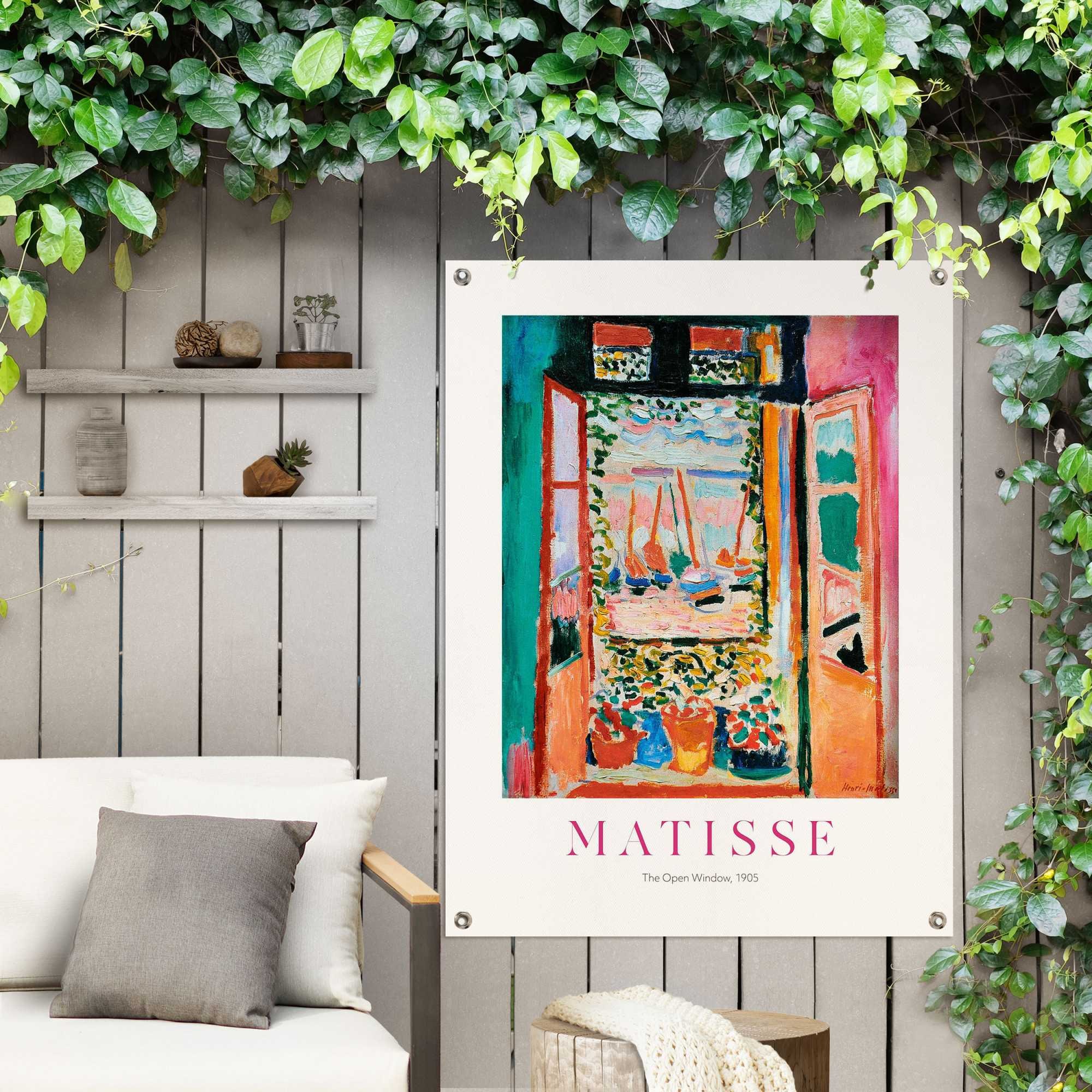 ♕ Reinders! Poster »Henri Matisse Window«, Outdoor für Garten oder Balkon  versandkostenfrei auf