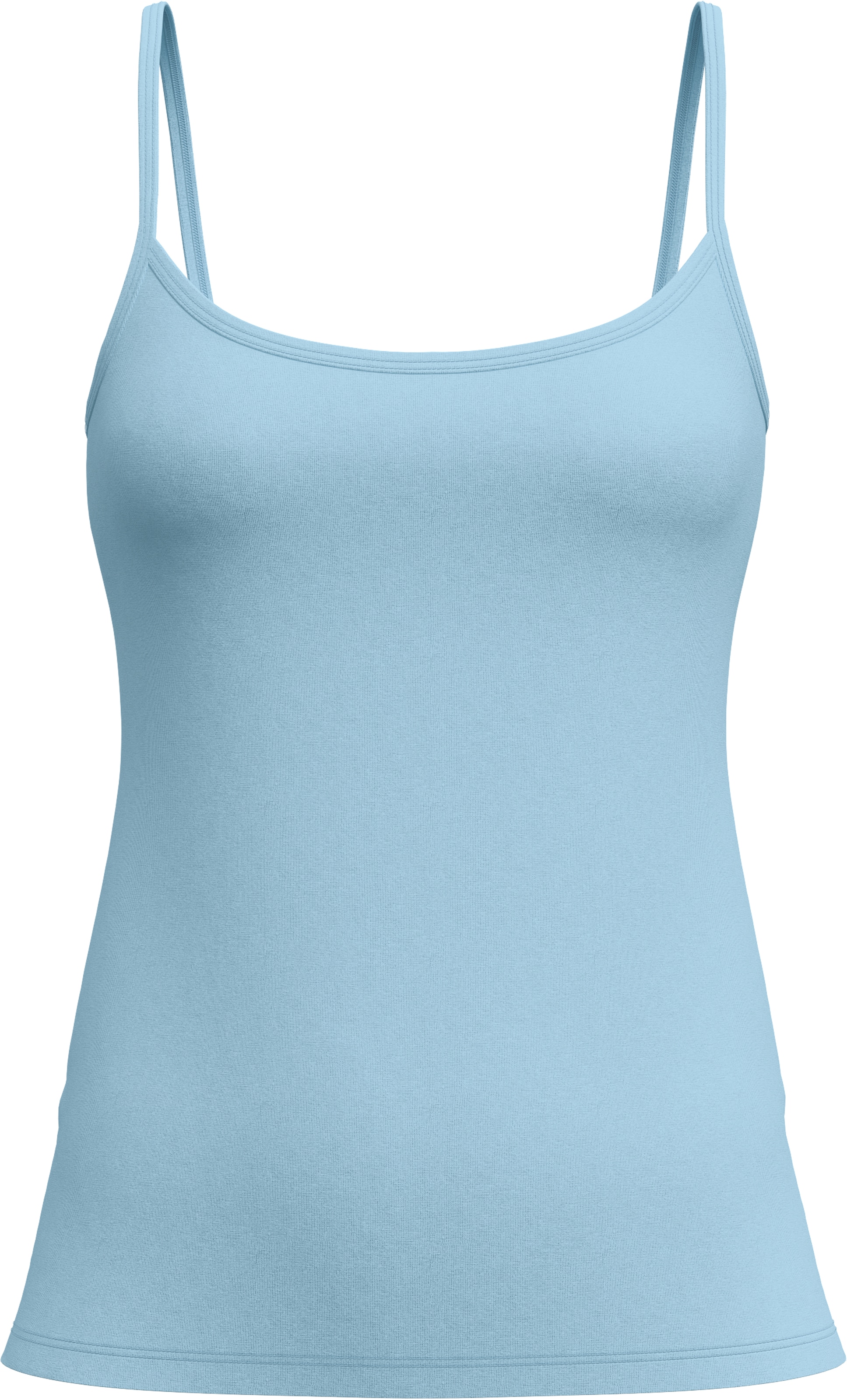 CALIDA Unterhemd »Essential Cotton«, schmale Träger, tiefer Rundhalsausschnitt