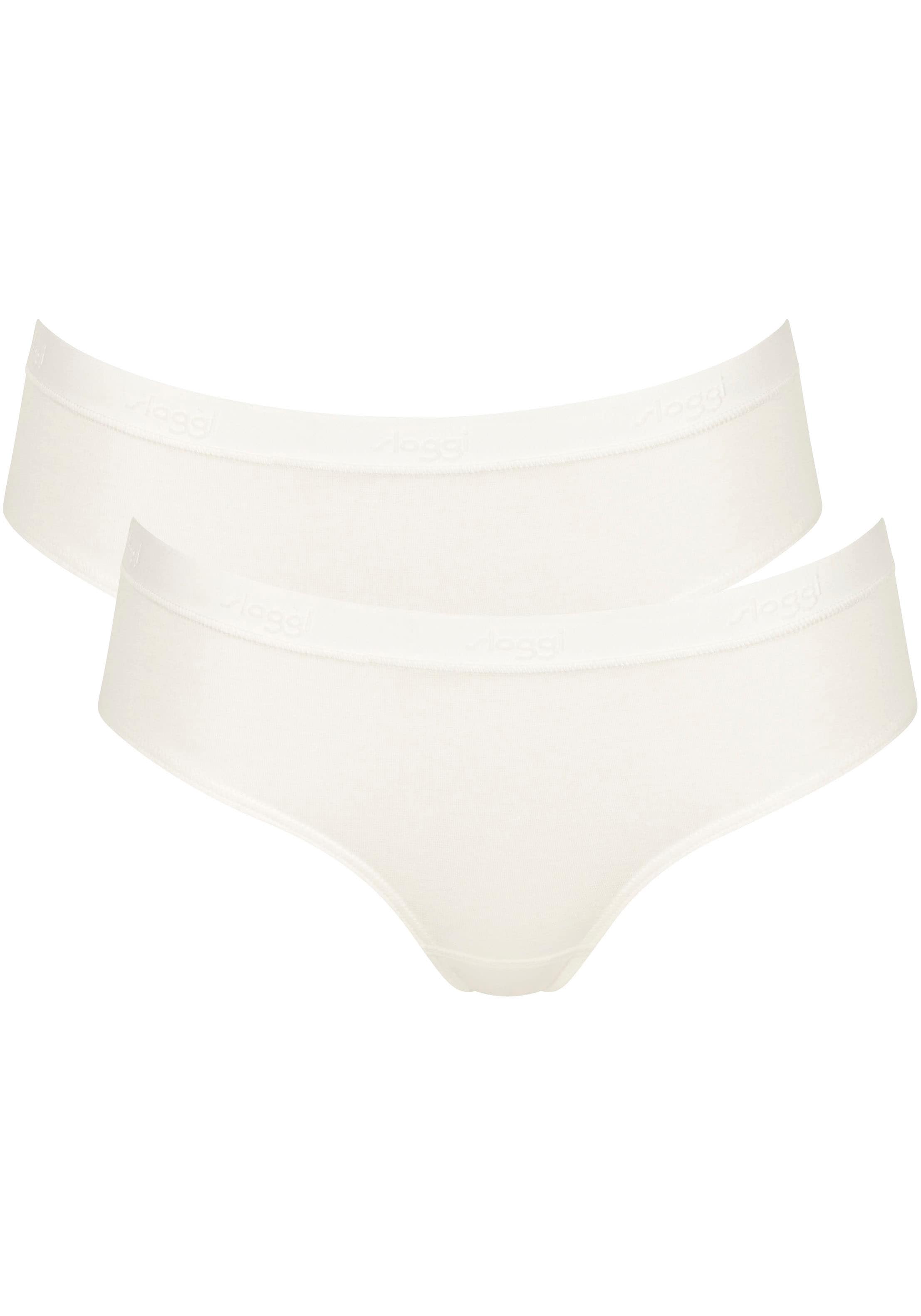 Image of sloggi Hipster "GO Casual" 2er Pack, weich, atmungsaktiv, Baumwollmix