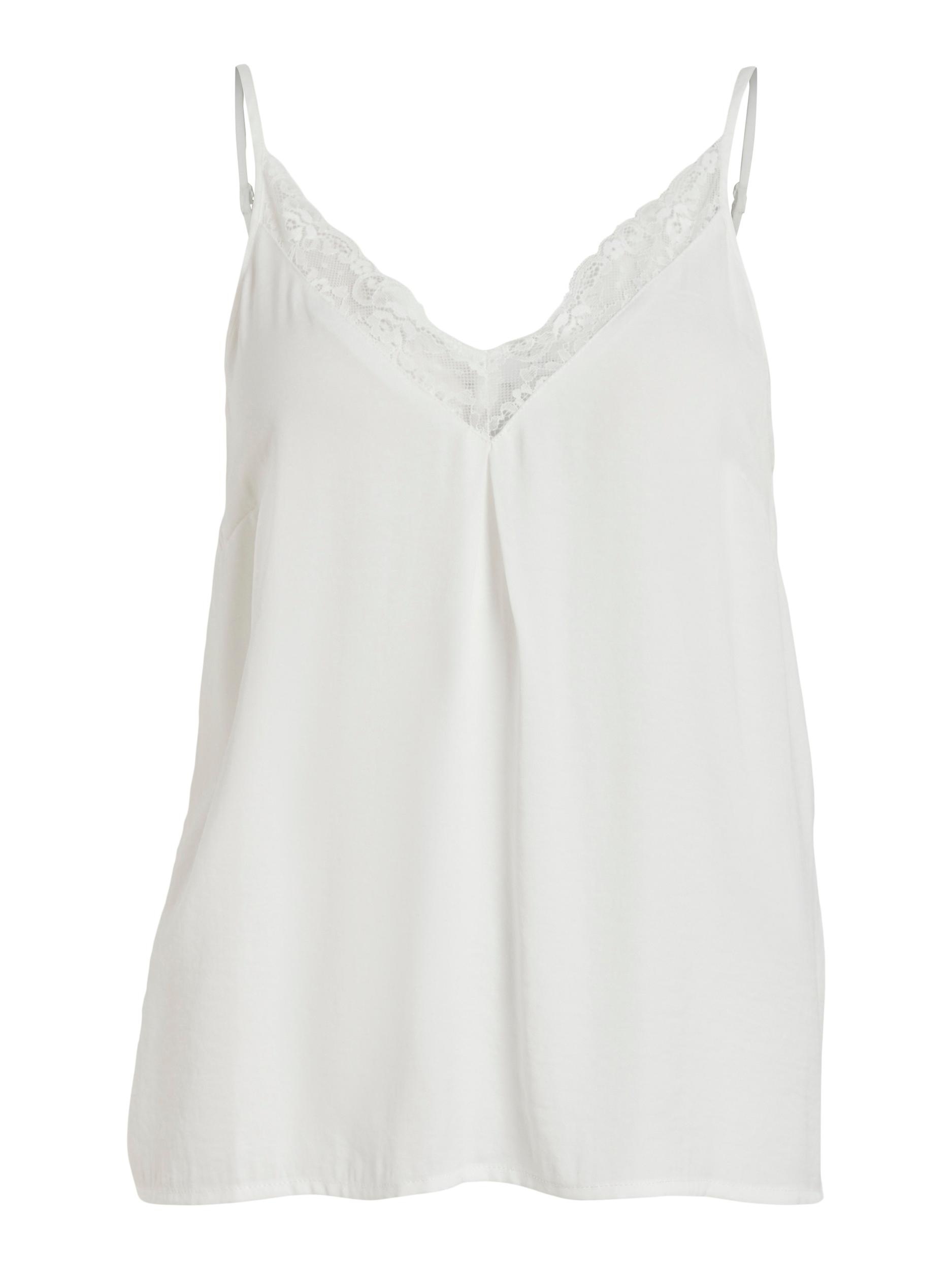 Vila Spaghettitop »VICAVA V-NECK LACE SINGLET- NOOS«