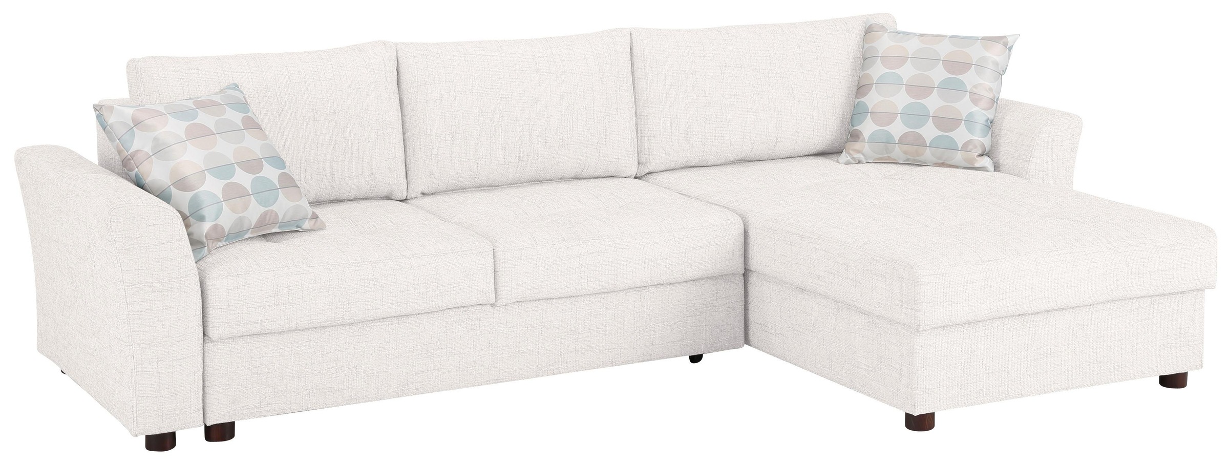 Image of Home affaire Ecksofa »Torben«, inkl. Bettfunktion und Bettkasten, mit Federkern bei Ackermann Versand Schweiz