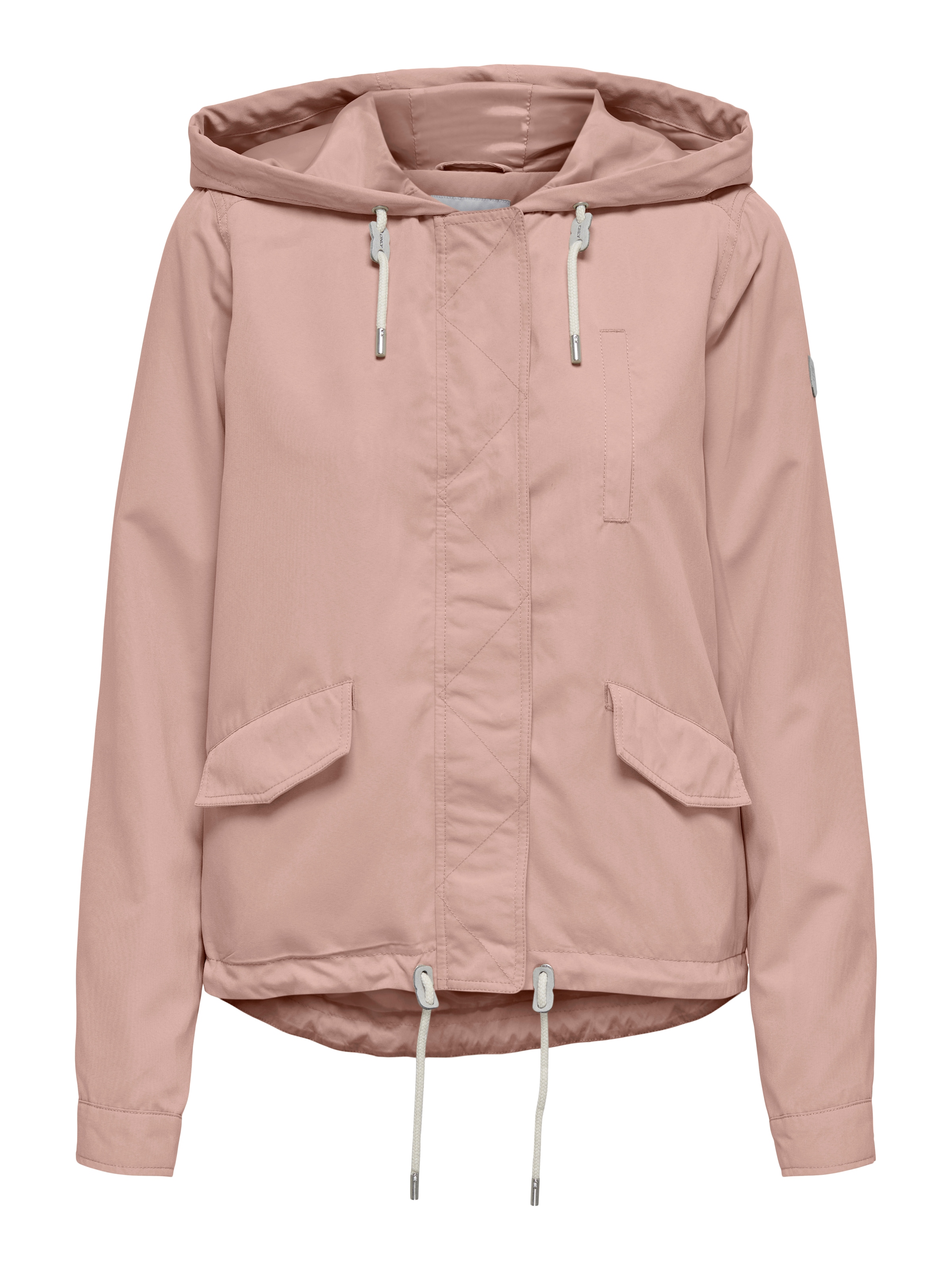 Image of ONLY Parka "ONLSKYLAR HOOD SPRING JACKET CC OTW" mit Kapuze mit