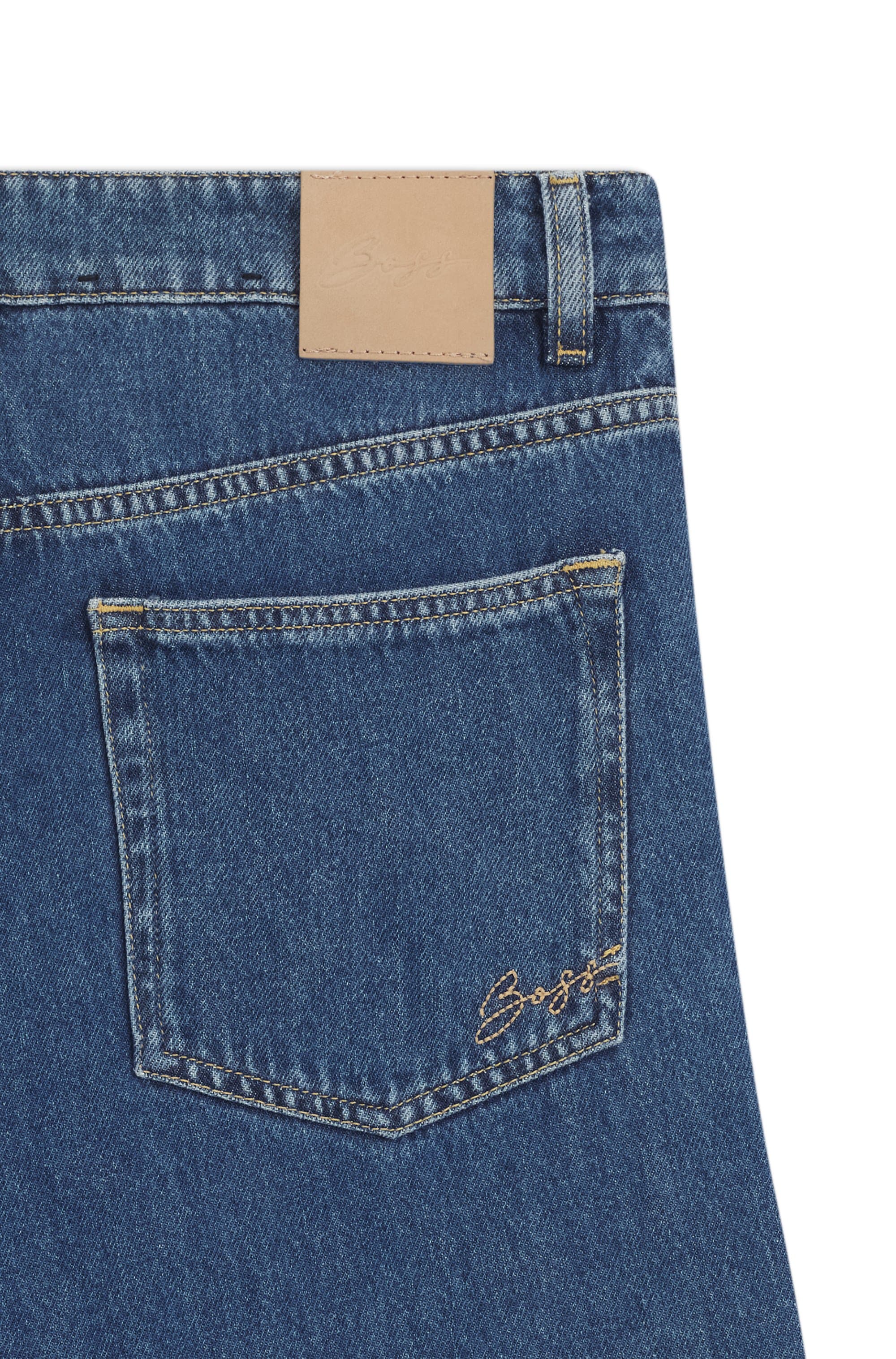 BOSS ORANGE Jeans large »MARLENE HR 10.0 Premium Damenmode« mit hohem Bund