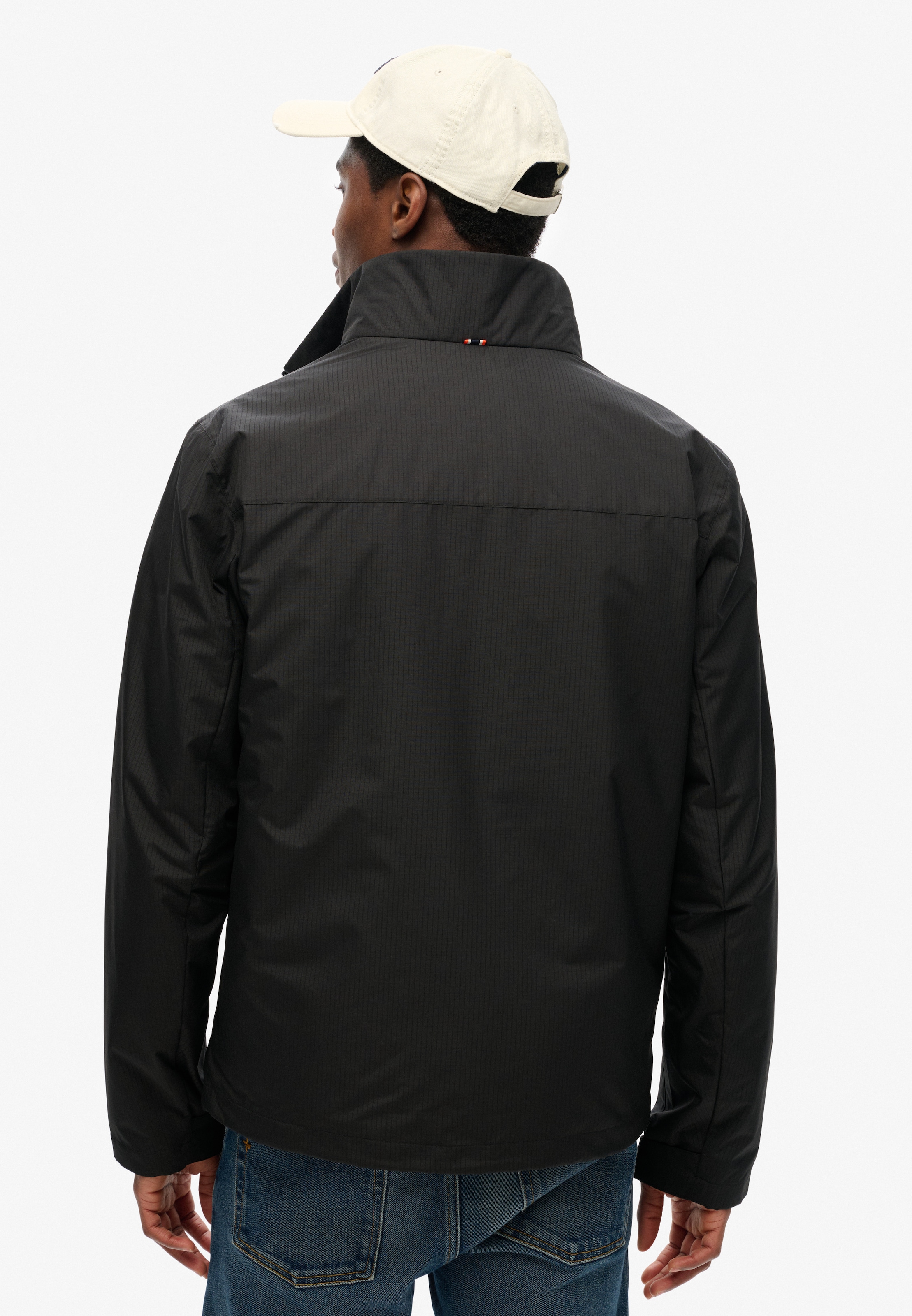 Superdry Outdoorjacke »NON HOOD LOGO WINDBREAKER«, ohne Kapuze