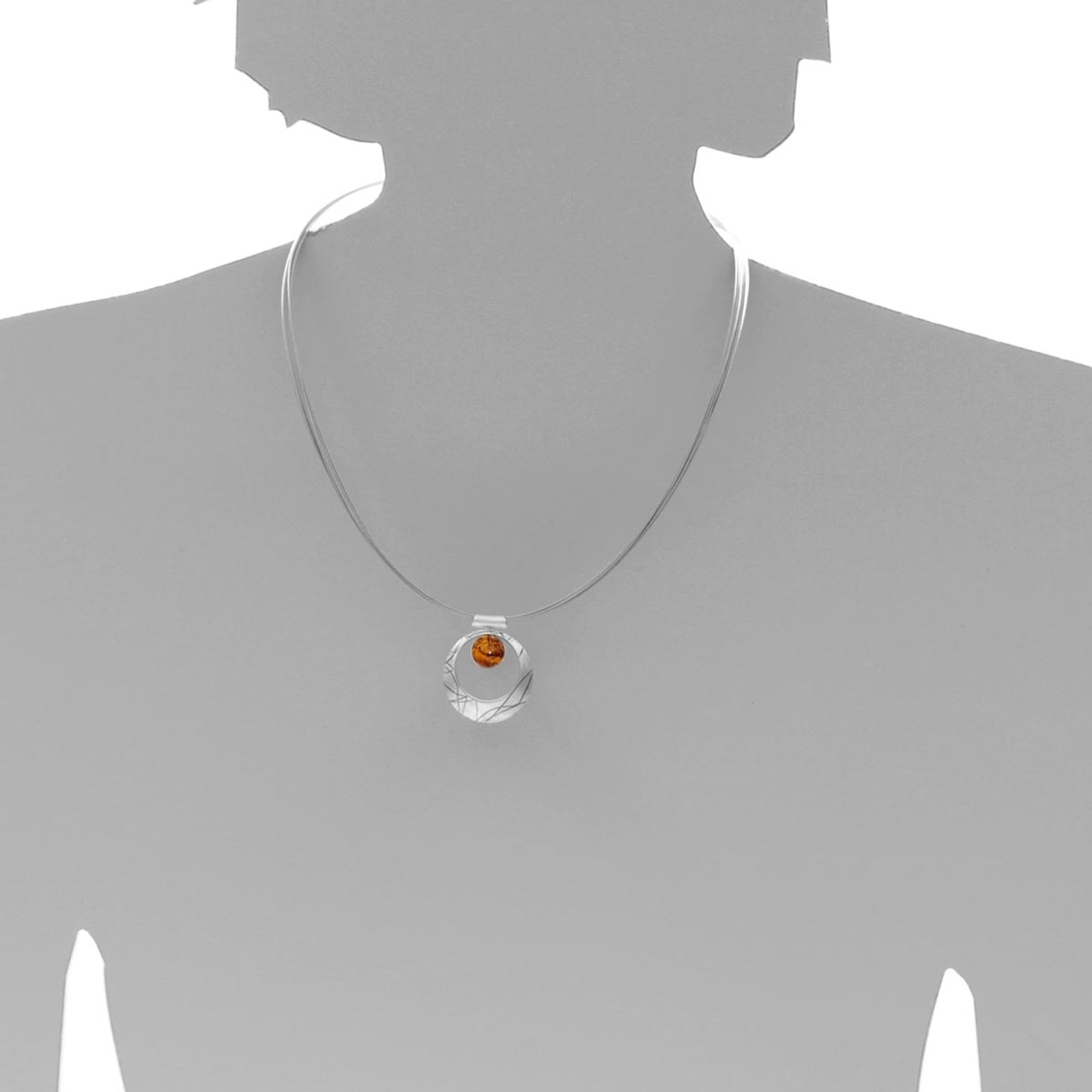 OSTSEE-SCHMUCK Halsreif »Ostsee-Schmuck Halsreif mit Anhänger Rabia-Sarah Vicenca«