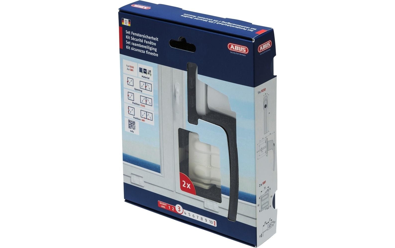 ABUS Aussperrschutz »Paket FeSi 1 W DFNLI FG50/SW1«