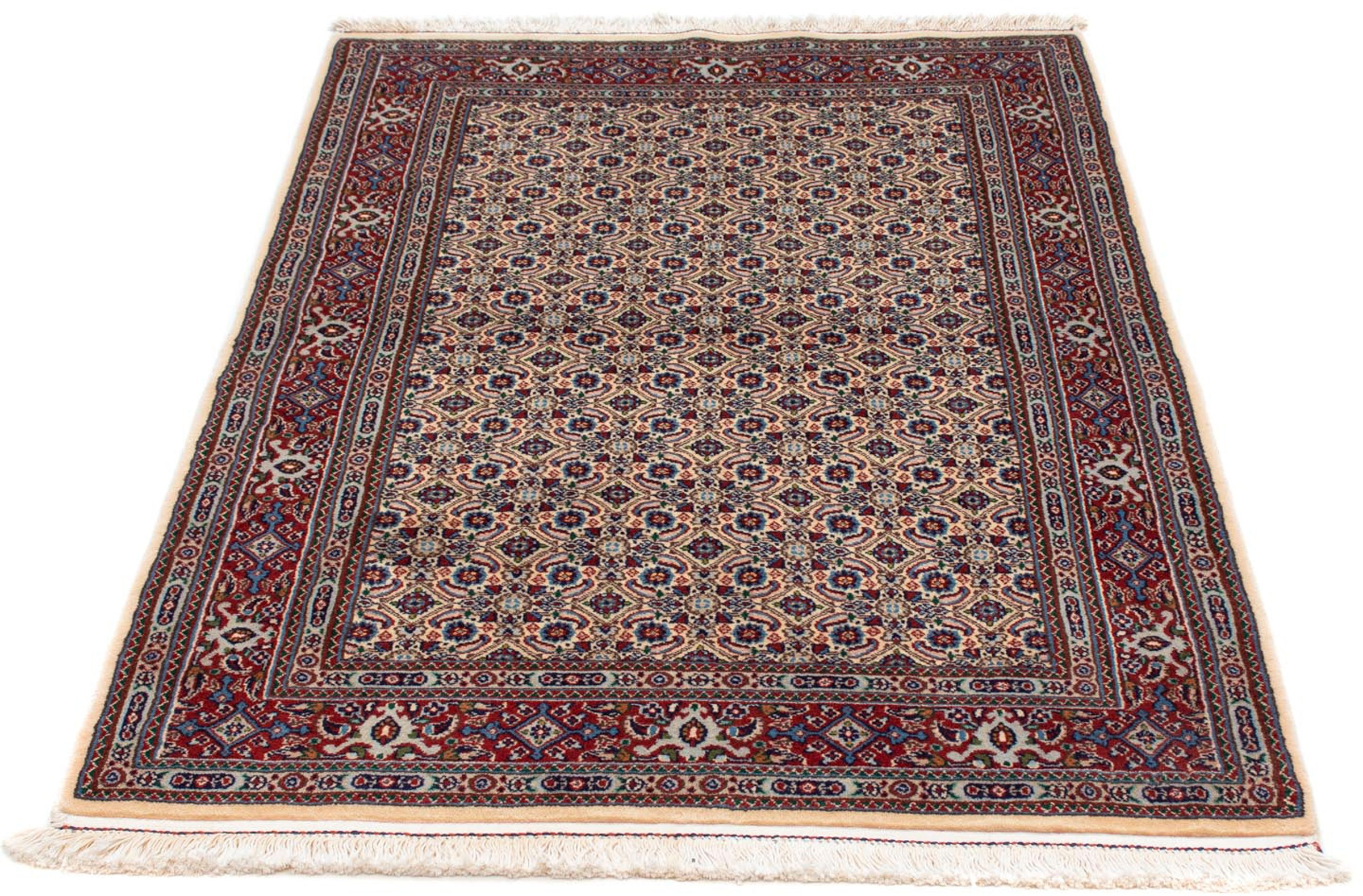 Image of morgenland Orientteppich »Perser - Classic - 147 x 98 cm - beige«, rechteckig, 10 mm Höhe, Wohnzimmer, Handgeknüpft, Einzelstück mit Zertifikat bei Ackermann Versand Schweiz