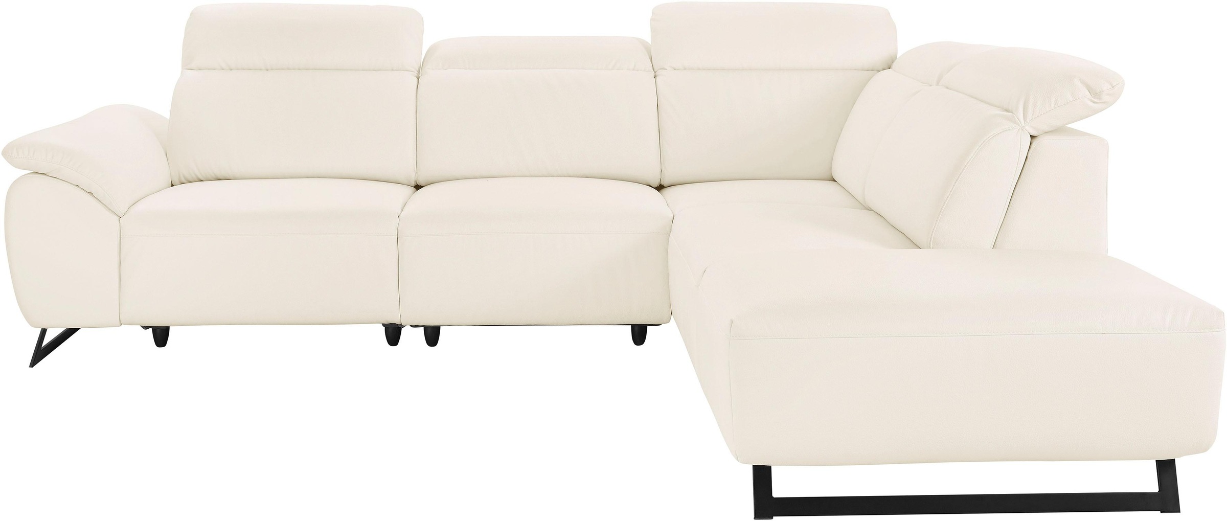 COTTA Ecksofa, inklusive Kopfteilverstellung, wahlweise elektrische Relaxfunktionen kaufen