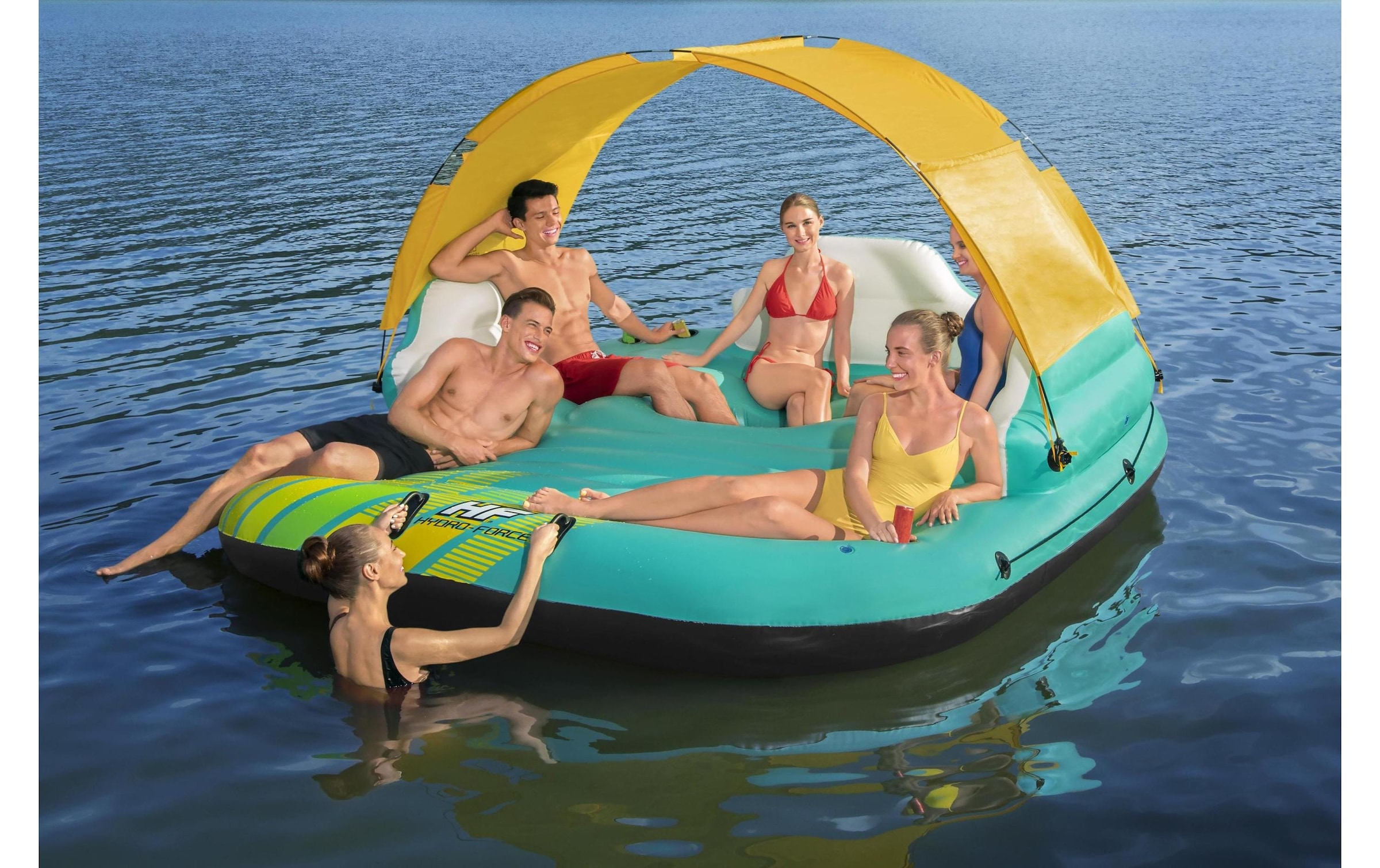 Bestway Badeinsel »Sunny Lounge Island 300 x 275 cm«
