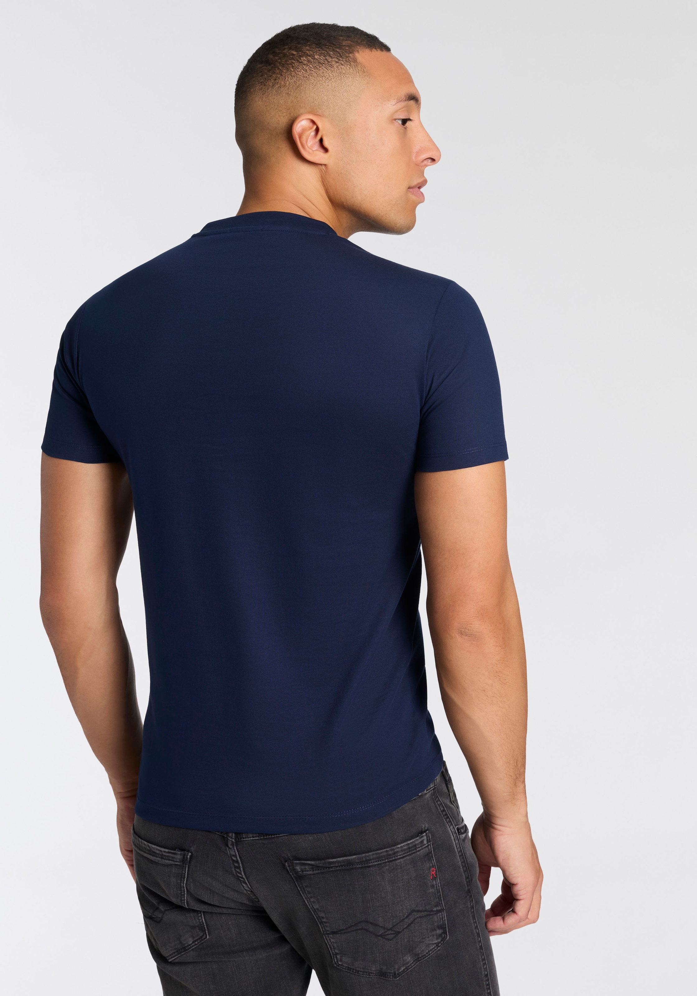 Replay T-Shirt Baumwoll-Qualität, Logoschriftzug