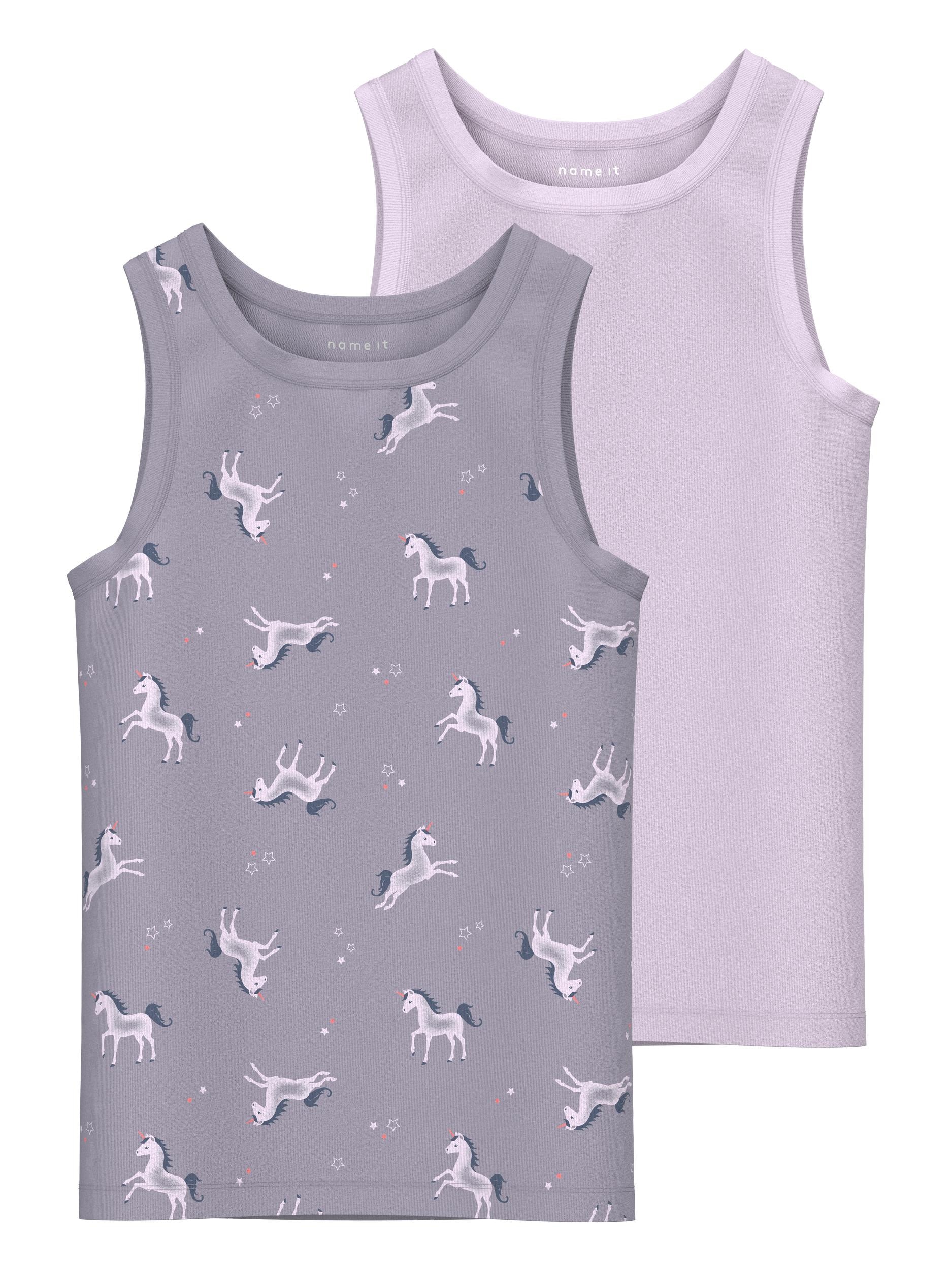 Trendige Name It (Packung, Unterhemd St.) »NMFTANK LAVENDER NOOS«, 2 UNICORN TOP versandkostenfrei kaufen 2P