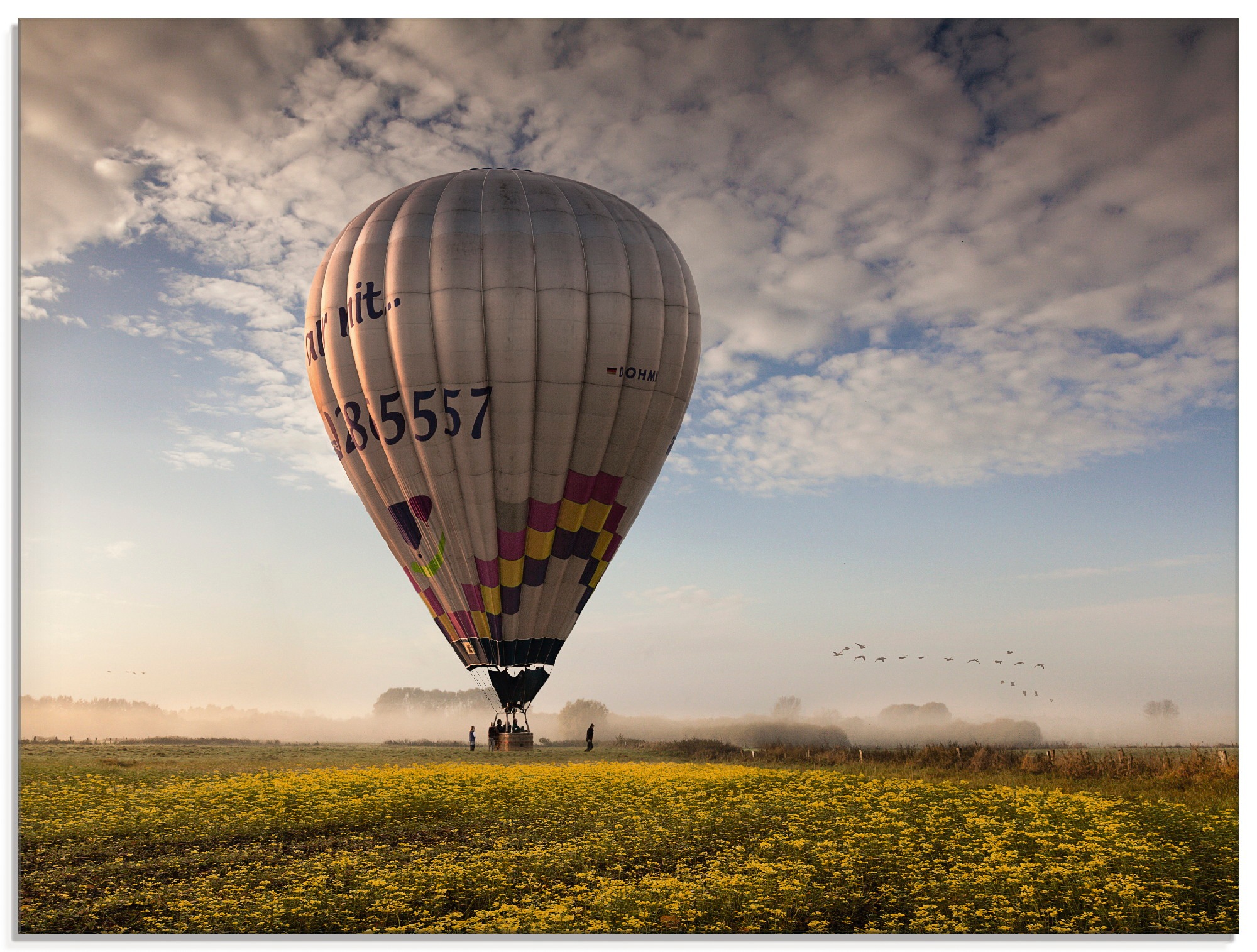 Image of Artland Glasbild »Der Start in den Tag....«, Ballonfahren, (1 St.) bei Ackermann Versand Schweiz