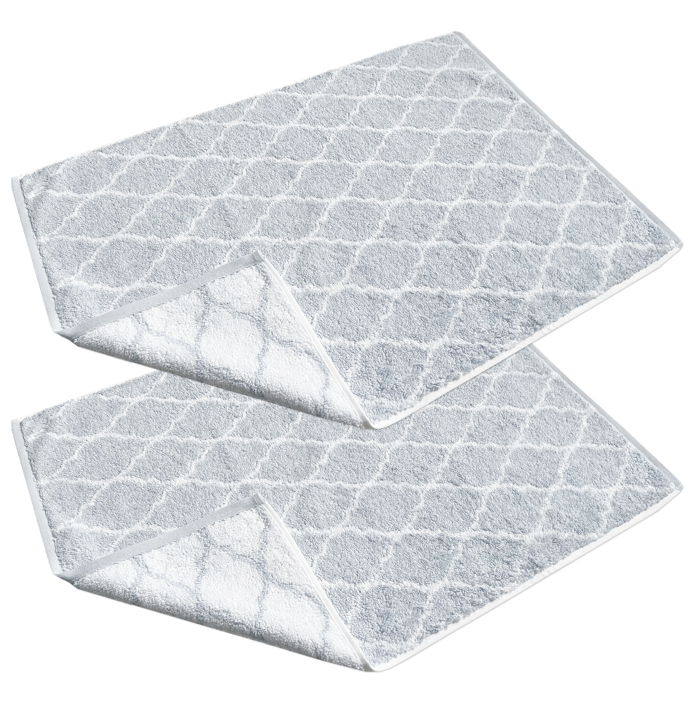 Image of framsohn frottier Badematte "Tiles" Höhe 7 mm beidseitig nutzbar Baumwolle, Badvorleger, Hotelmatte, wendbar
