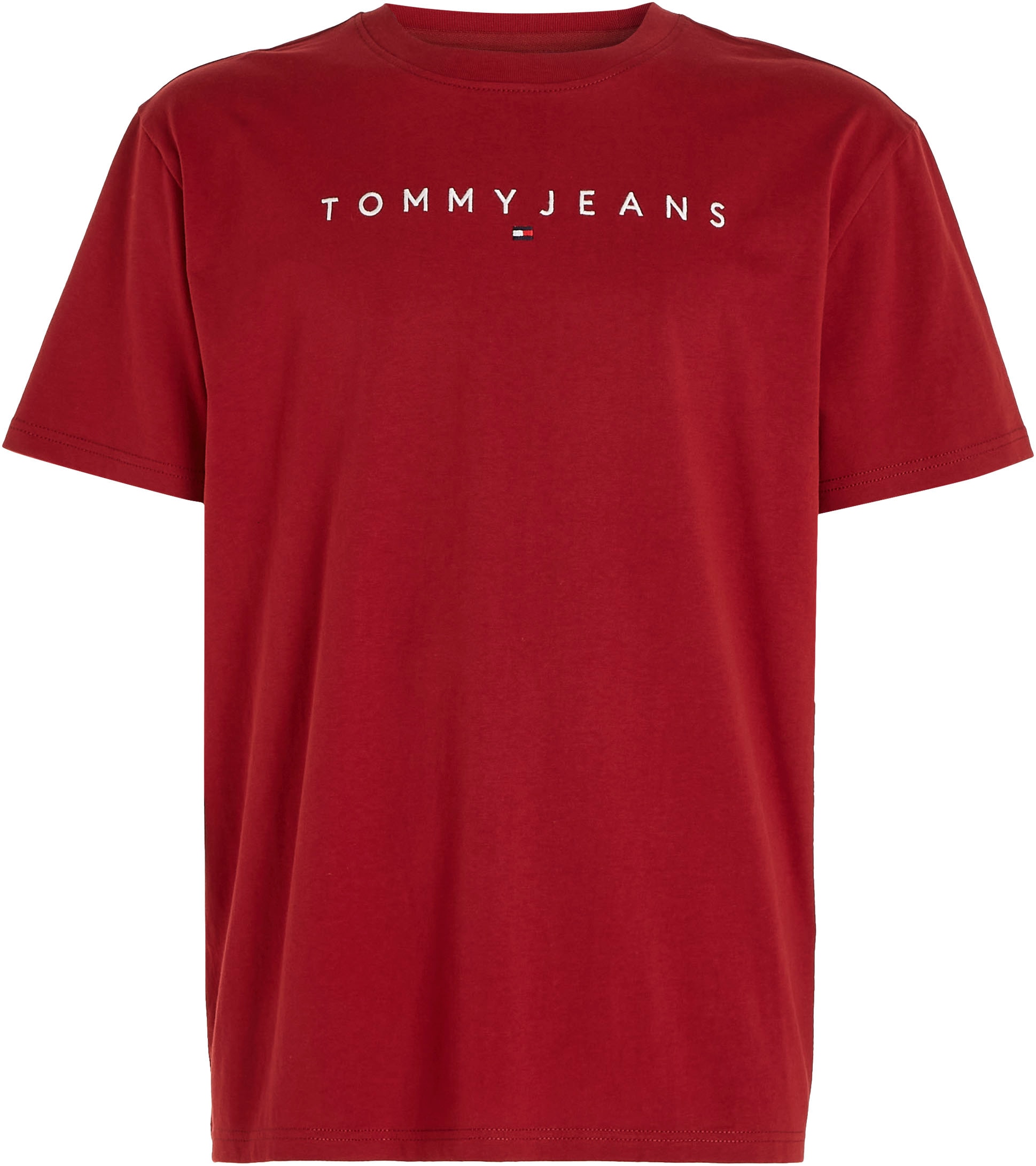 Tommy Jeans Plus T-Shirt »TJM REG LINEAR LOGO TEE EXT«, mit Tommy Jeans Logo-Schriftzug