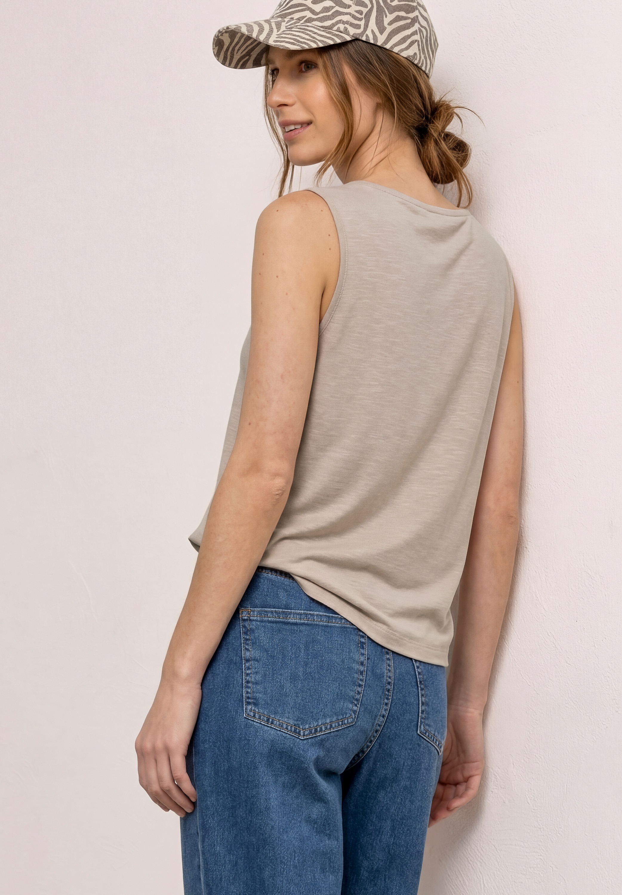 STREET ONE Haut de chemise avec détail boucle