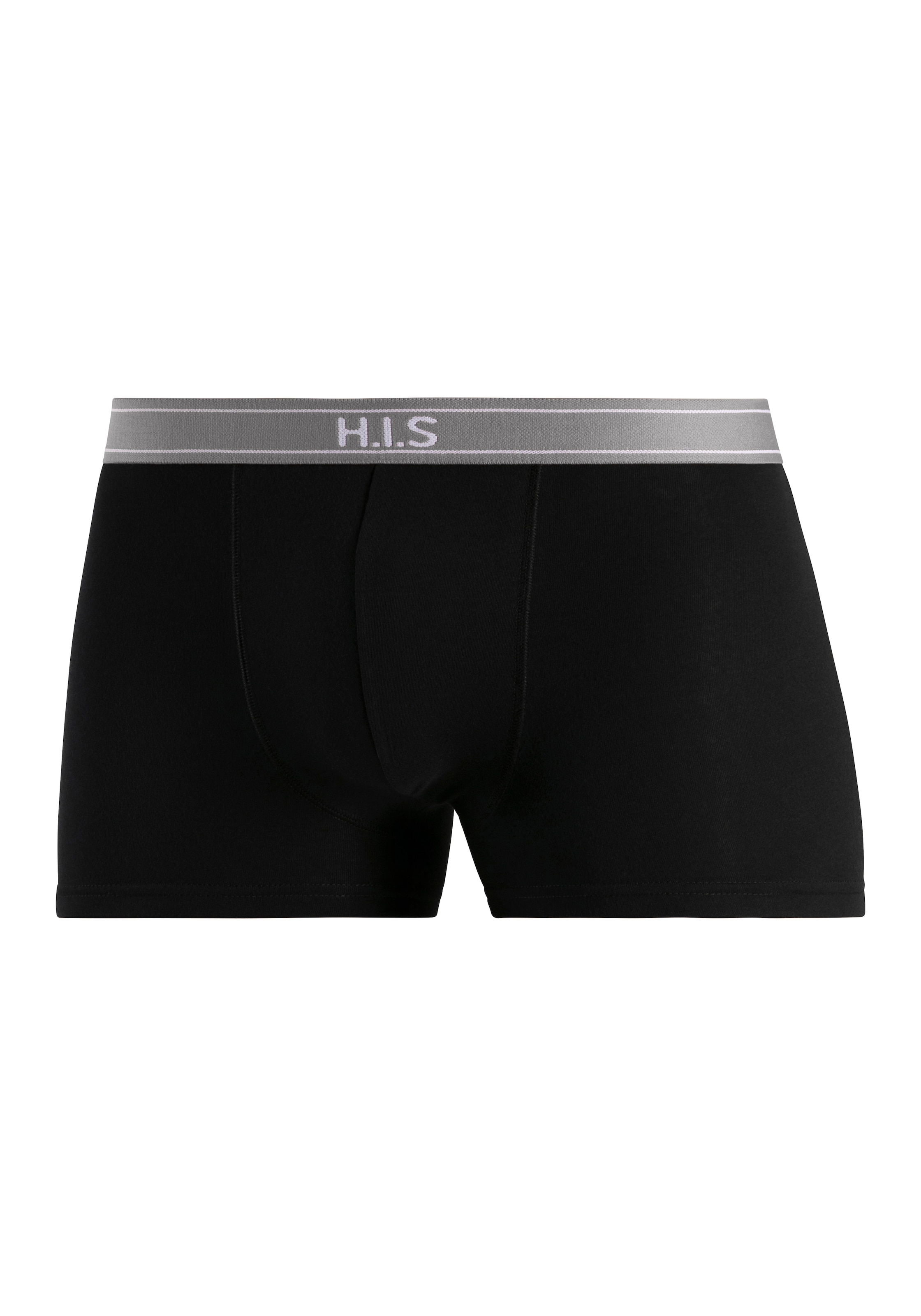H.I.S Boxer »Boxershorts für Herren« Packung, 5 Stk. mit Steifen und Logo im Bund