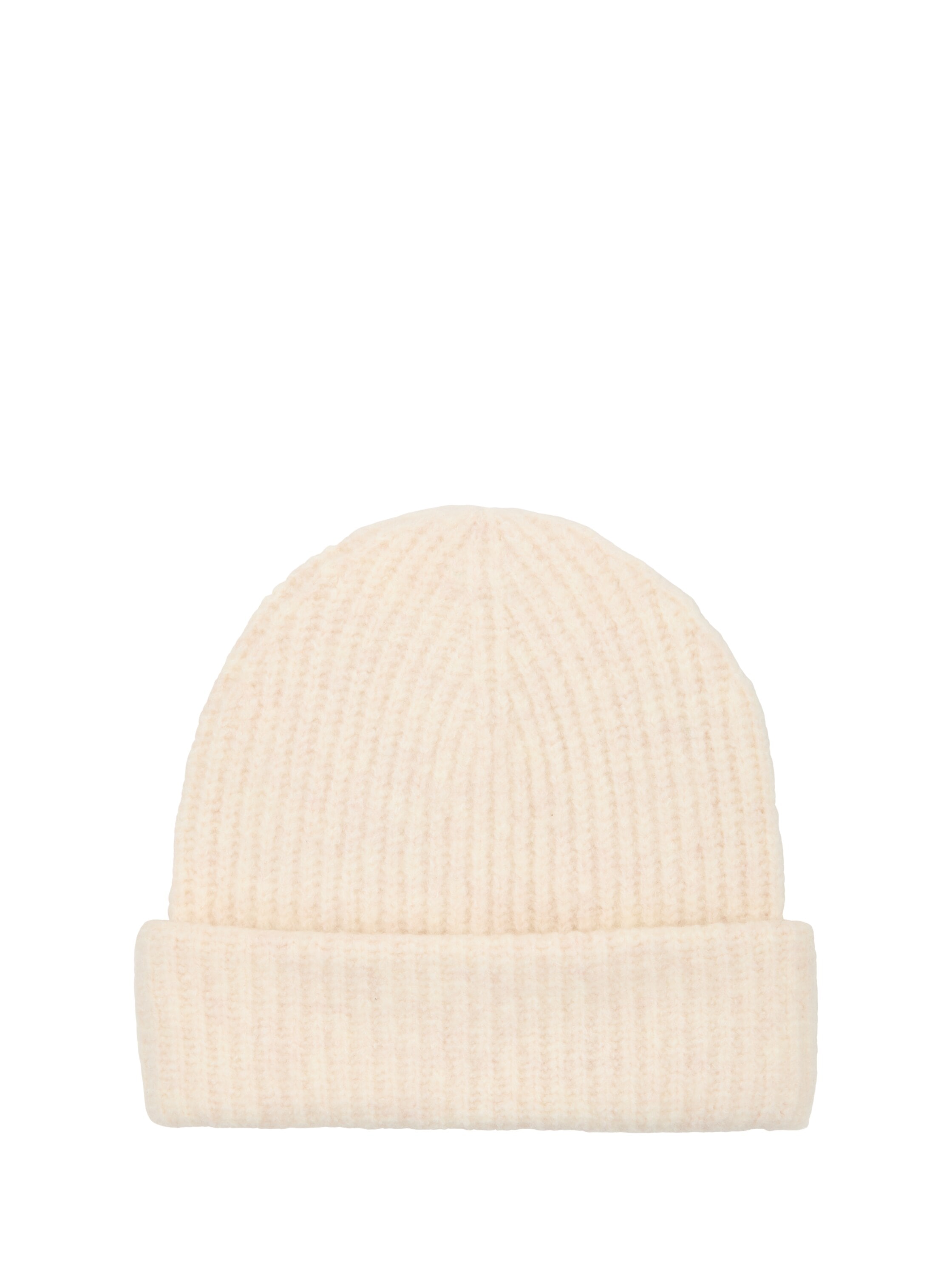 Beanie, in Strick-Optik