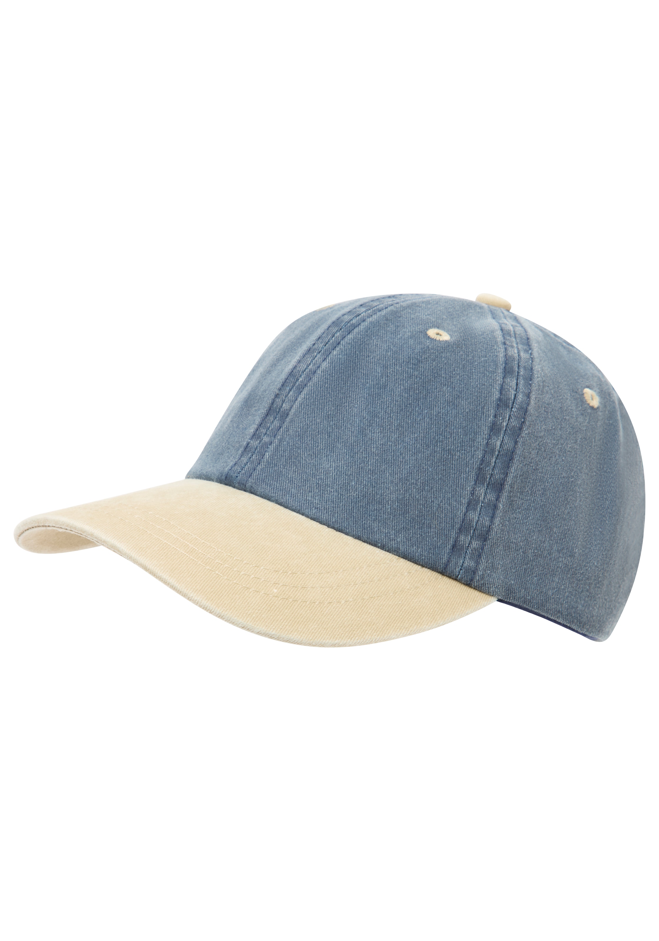Image of Mans World Baseball Cap mit verstellbarem Riem im trendigen Use-Look - NEW