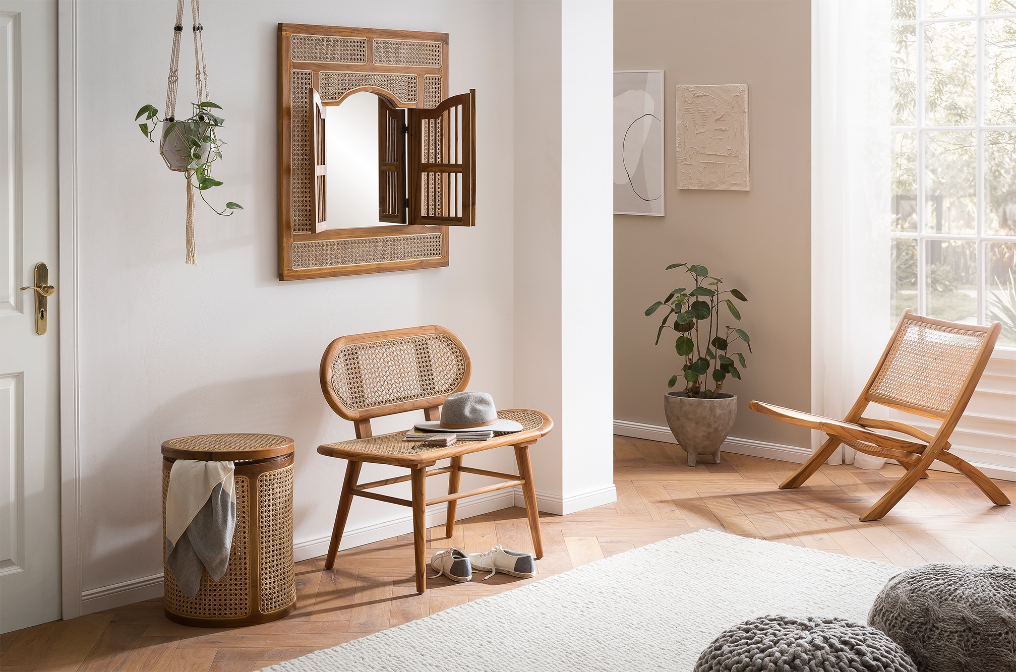 SIT Miroir mural mit 2 Flügeltüren