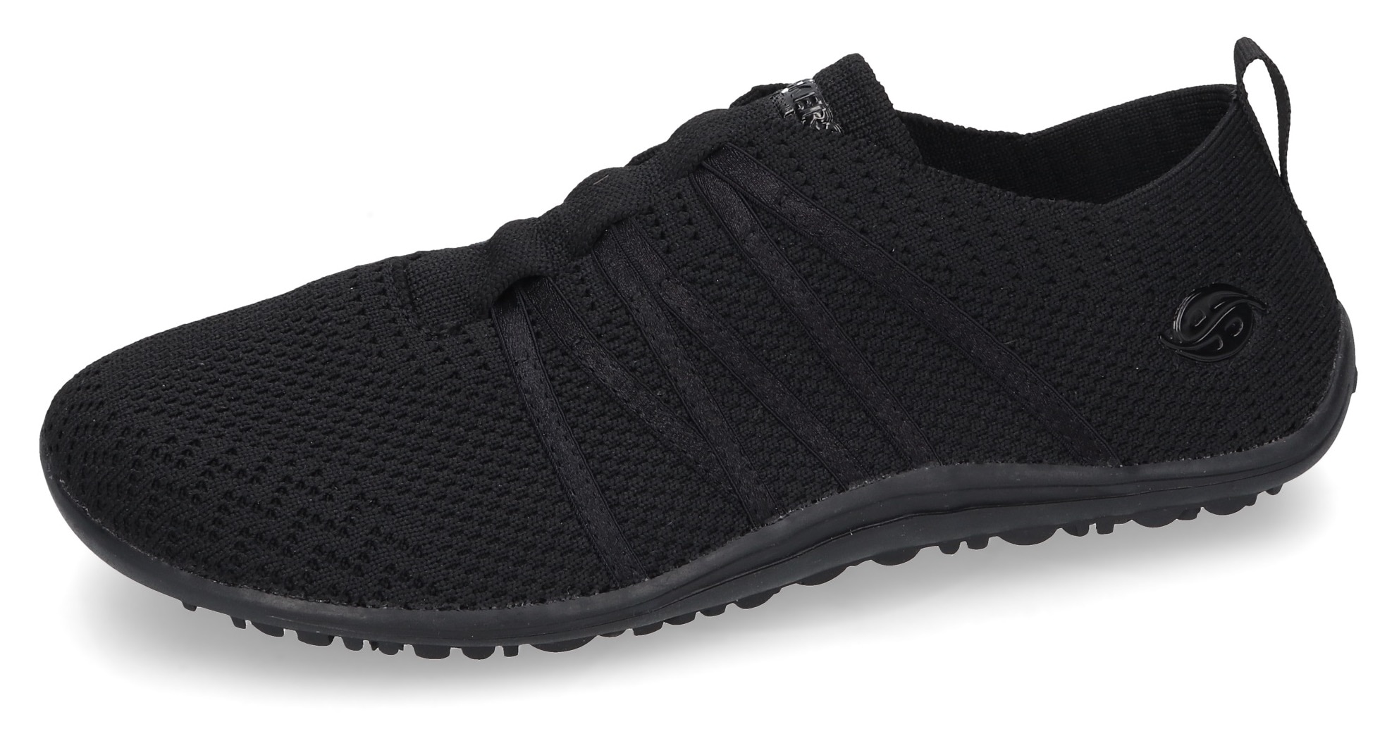 Dockers by Gerli Barfussschuh, Schlupfschuh, Sneaker, Sommerschuh in lässiger Strick-Optik