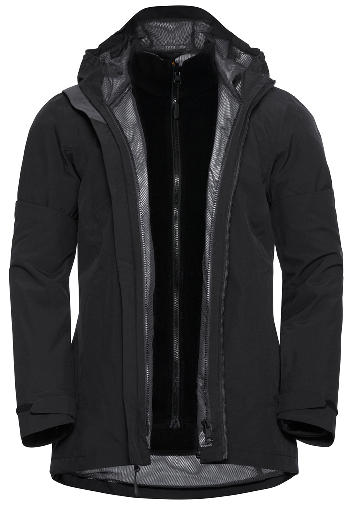 Jack Wolfskin 3-in-1-Funktionsjacke »MOONRISE 3IN1 JKT W«, mit Kapuze