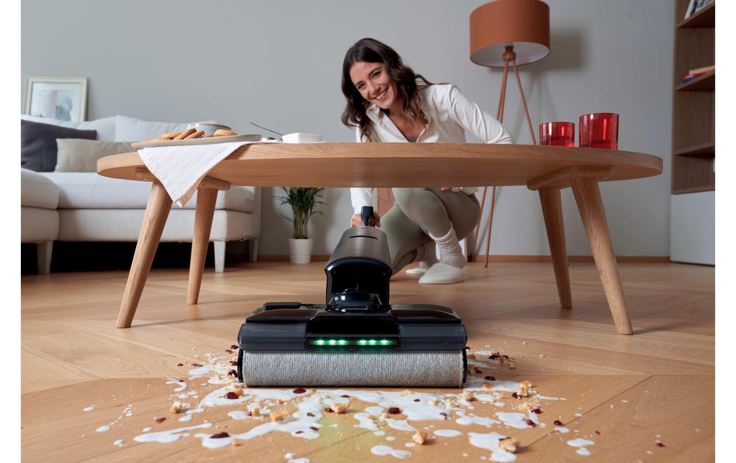 Hoover Nass-Trocken-Akkusauger »HW6 Ultra Clean HW600 11« Nass- und Trockensauger mit 20.000 Pa Saugkraft und LED-Display