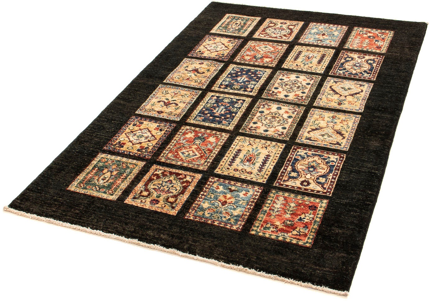 Image of morgenland Orientteppich »Ziegler - 155 x 98 cm - dunkelblau«, rechteckig, 6 mm Höhe, Wohnzimmer, Handgeknüpft, Einzelstück mit Zertifikat bei Ackermann Versand Schweiz