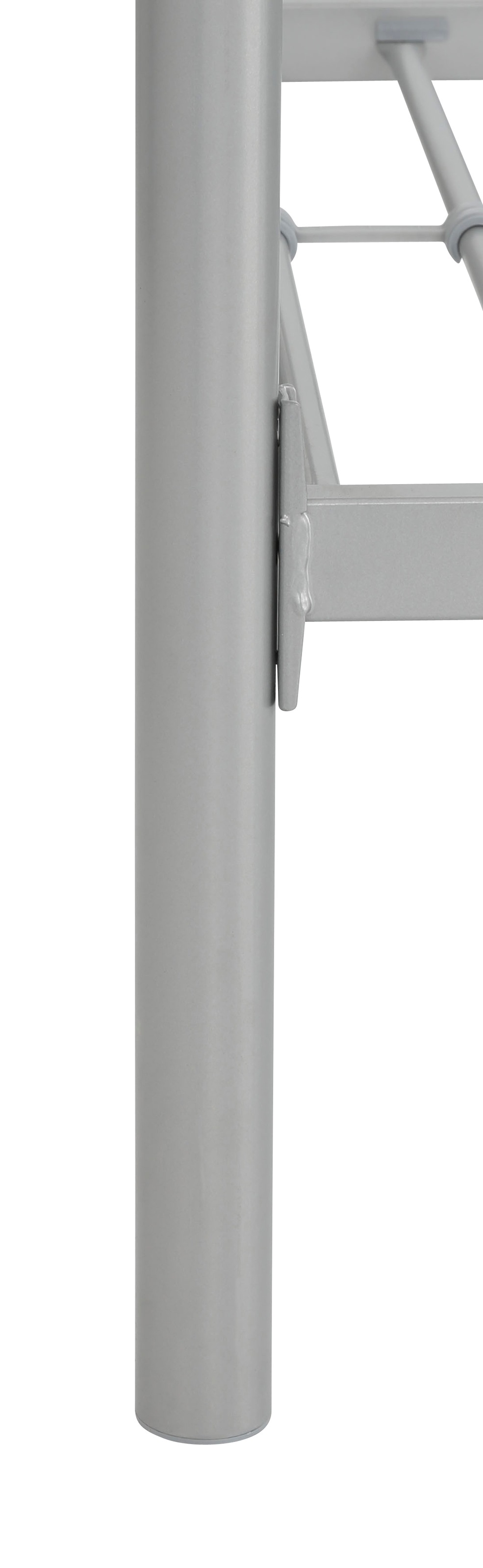Home affaire Etagenbett »Hayo, Belastbarkeit 250 KG! Metallbett, Stockbett«, (teilbar in 2 Einzelbetten), perfekt für kleine Räume, mehrere Farben, (B/T/H) ca. 208/97/160 cm