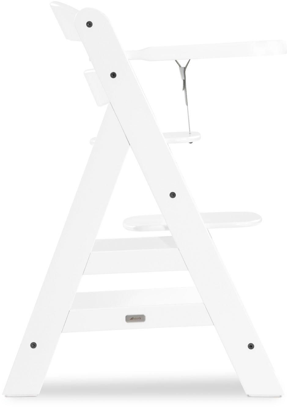 Hauck Plateau de chaise haute »Alpha Wooden Tray Essbrett, white« für Hochstühle Alpha+ und Alpha+ Select