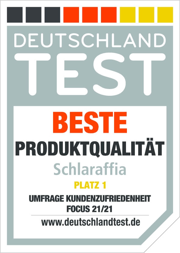 Schlaraffia Taschenfederkernmatratze »Aqua 1000 TFK«, 25 cm hoch, 1000 Federn, (1 St.), Matratze in diversen Grössen, Matratze mit nachhaltigem Matratzenbezug