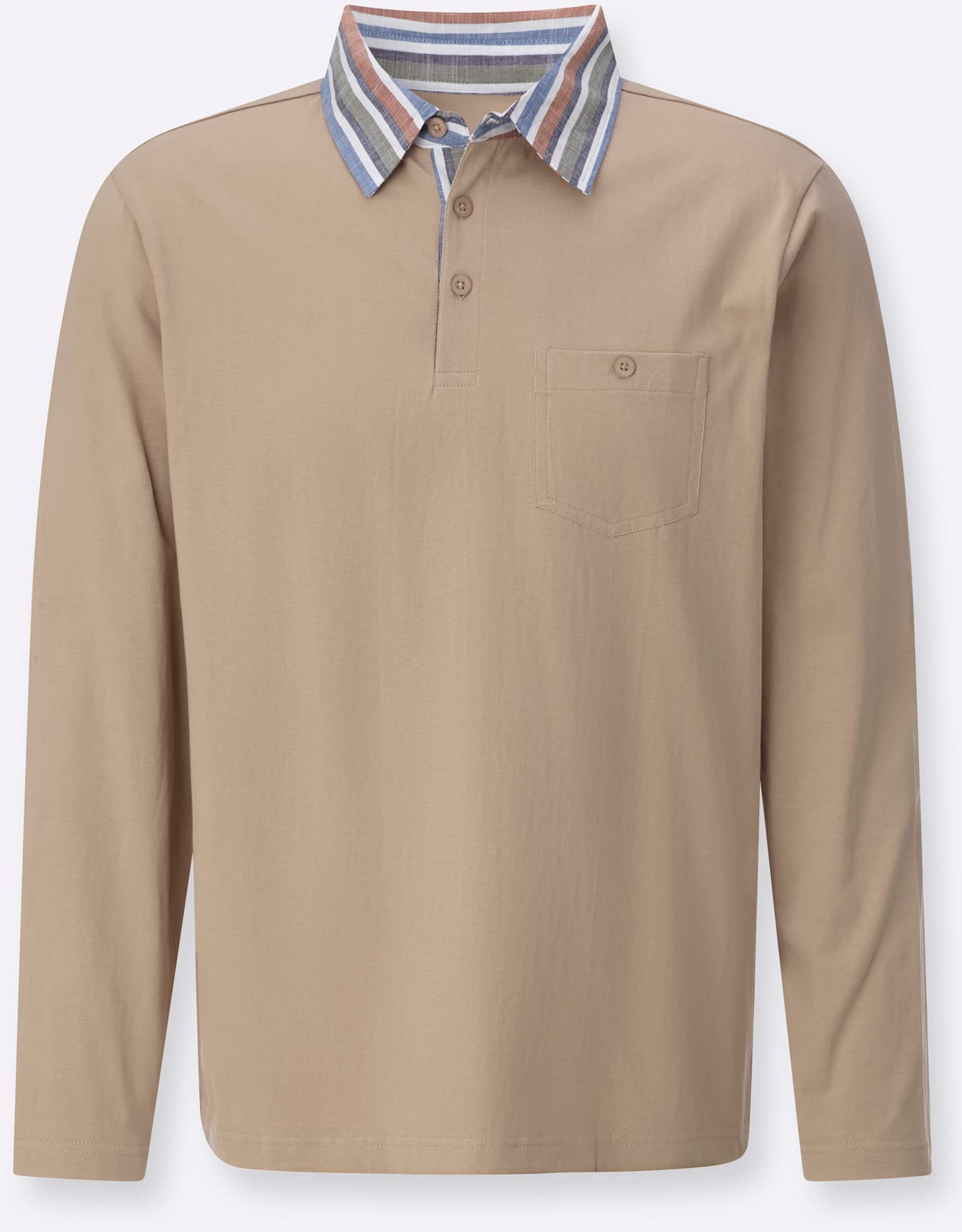 Classic Poloshirt »Langarm-Poloshirt« 1
