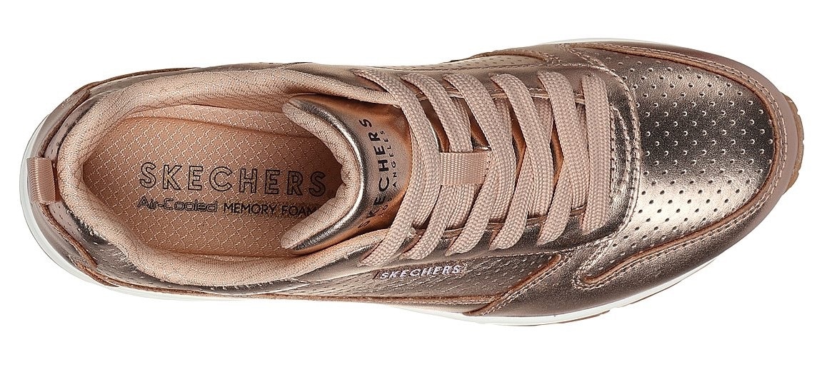 Skechers Sneaker »Uno - Metallixs«, Keilsneaker, Plateausneaker, Schnürschuh mit Skech-Air